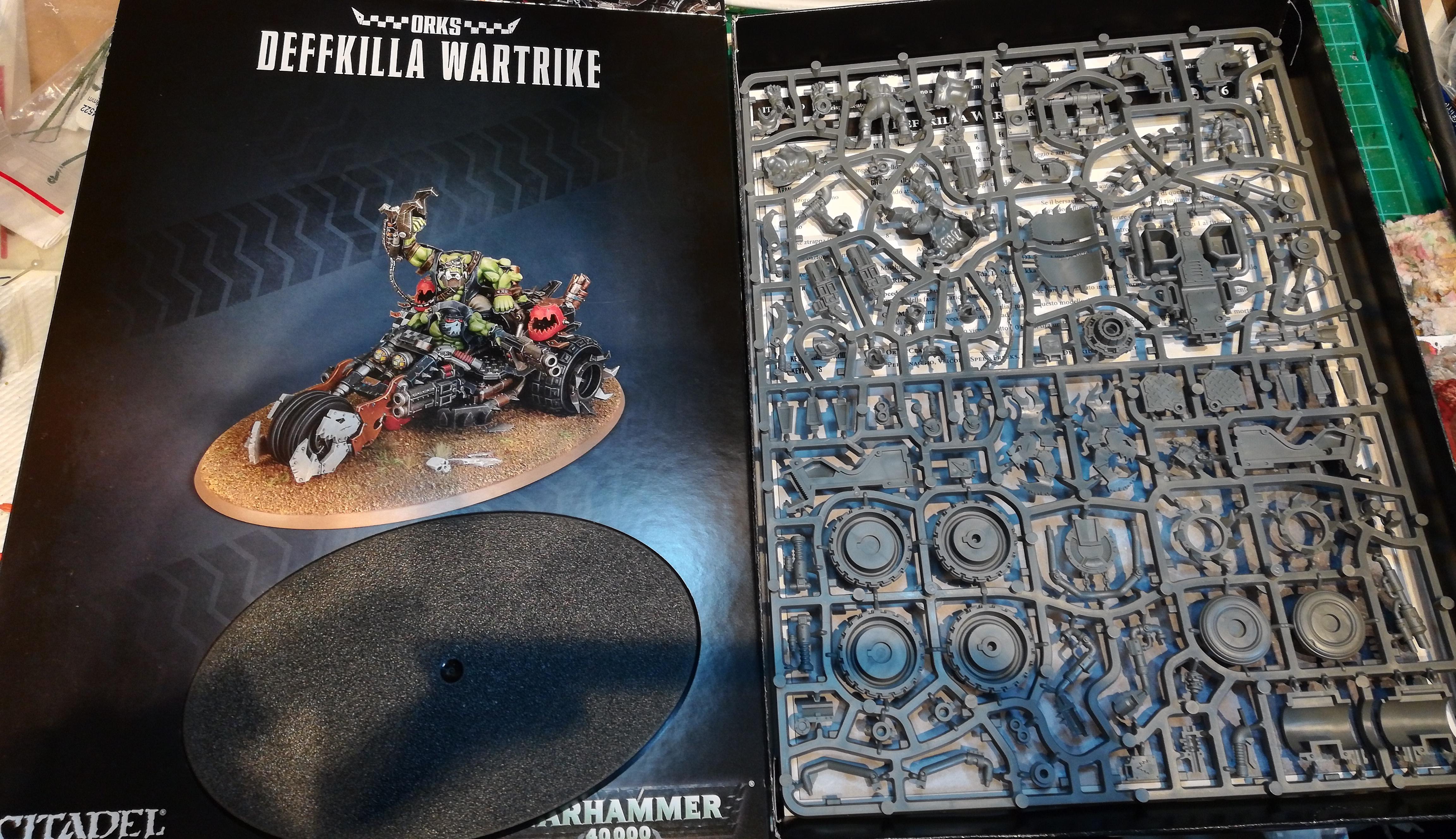 Ork Deffkilla Wartrike, Orks, Warboss, Wartrike