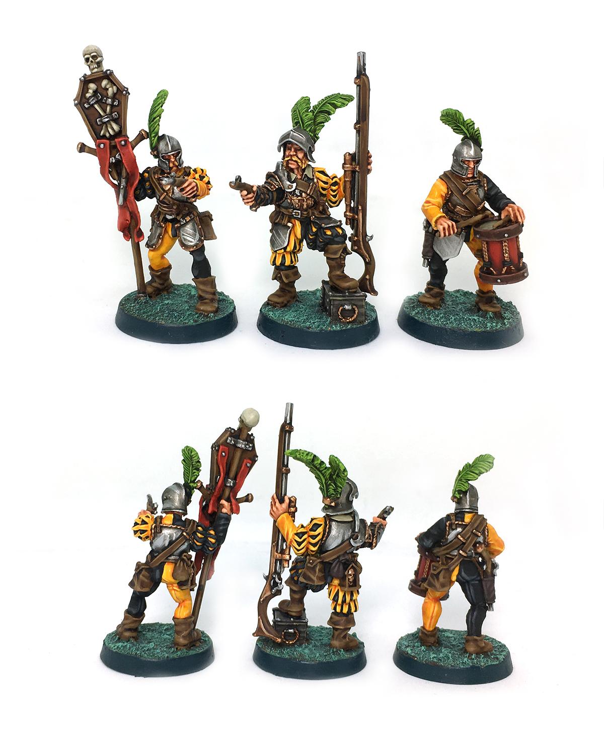 Age Of Sigmar, Averland, Empire, Freeguild, Handgunner, Warhammer Fantasy
