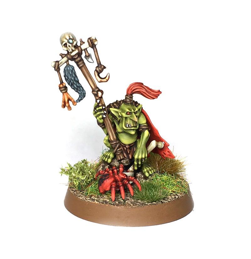 Age Of Sigmar, Goblins, Grots, Moonclan, Shaman, Warhammer Fantasy