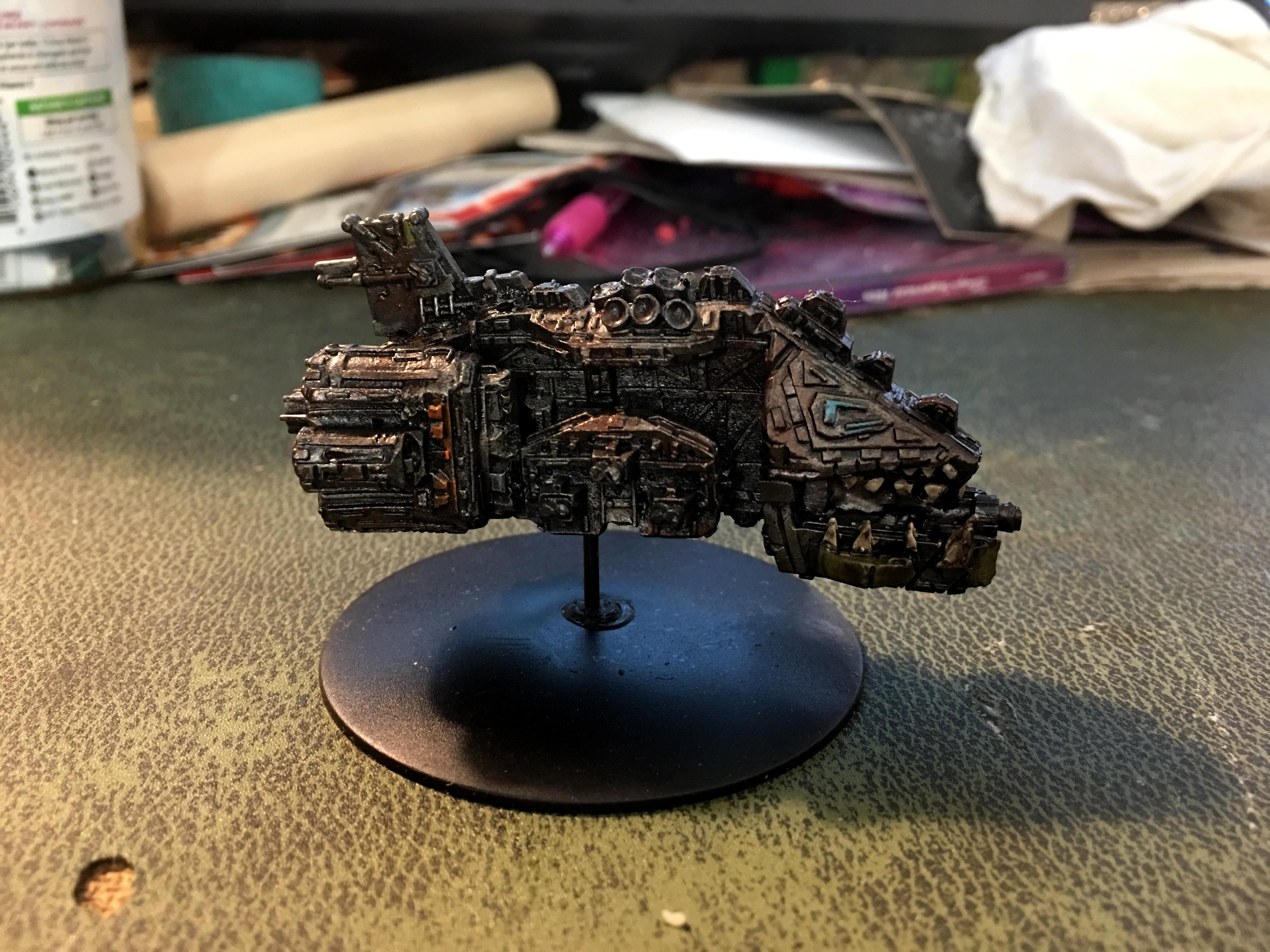 Battlefleet Gothic, Battleship, Orks
