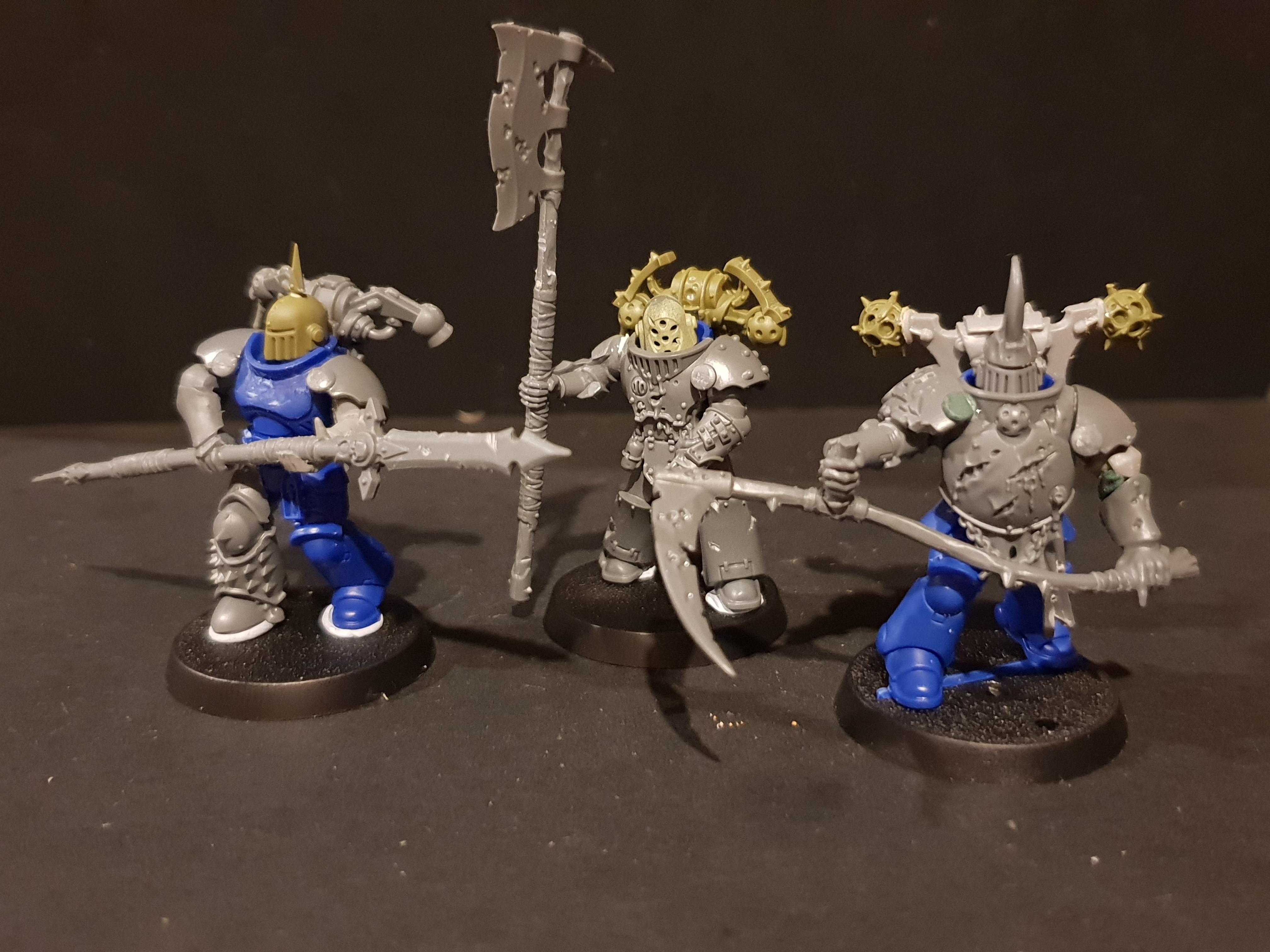 Chaos, Chaos Space Marines, Conversion, Nurgle, Warhammer 40,000, Work In Progress