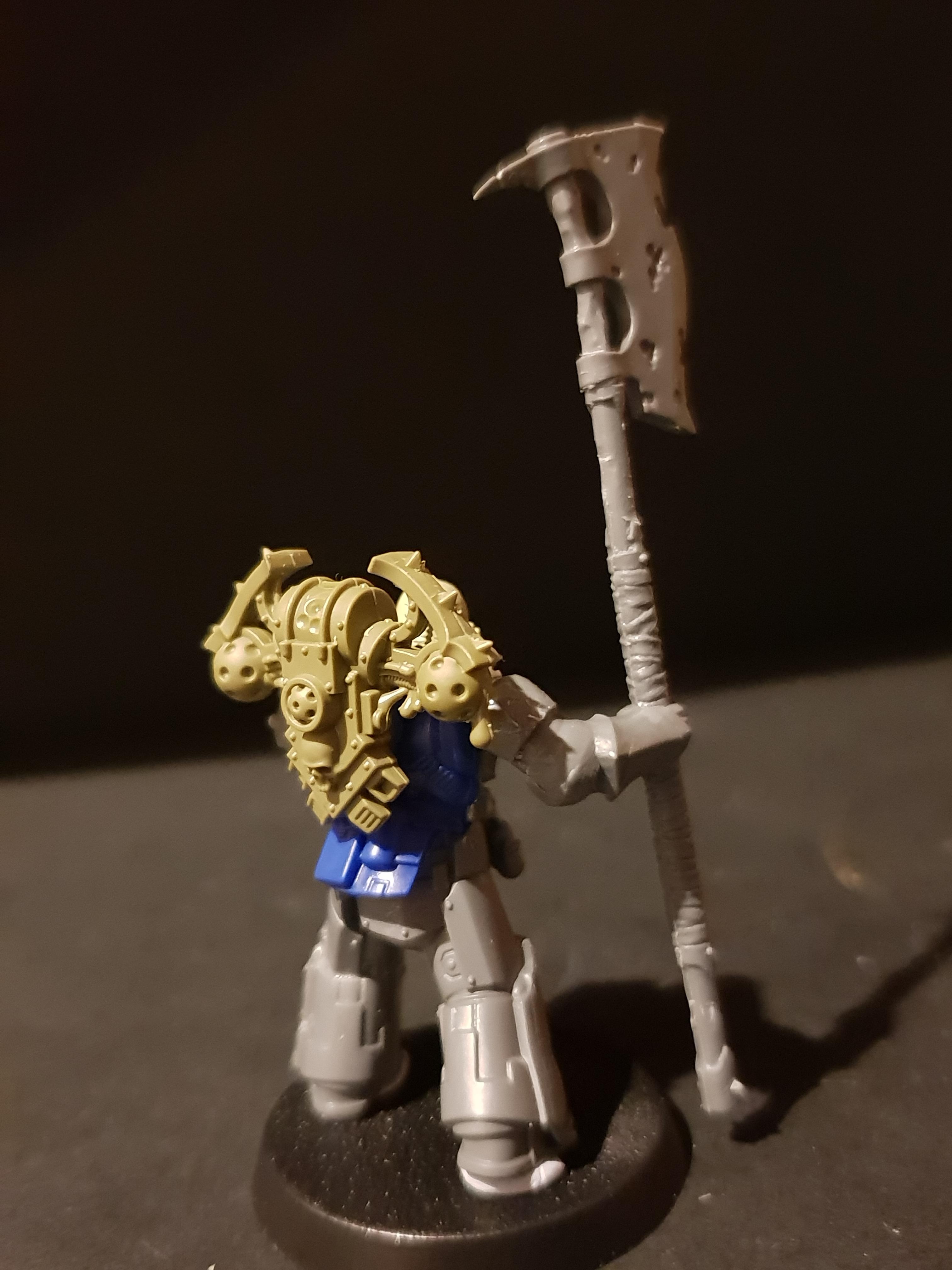 Chaos, Chaos Space Marines, Conversion, Nurgle, Warhammer 40,000, Work In Progress
