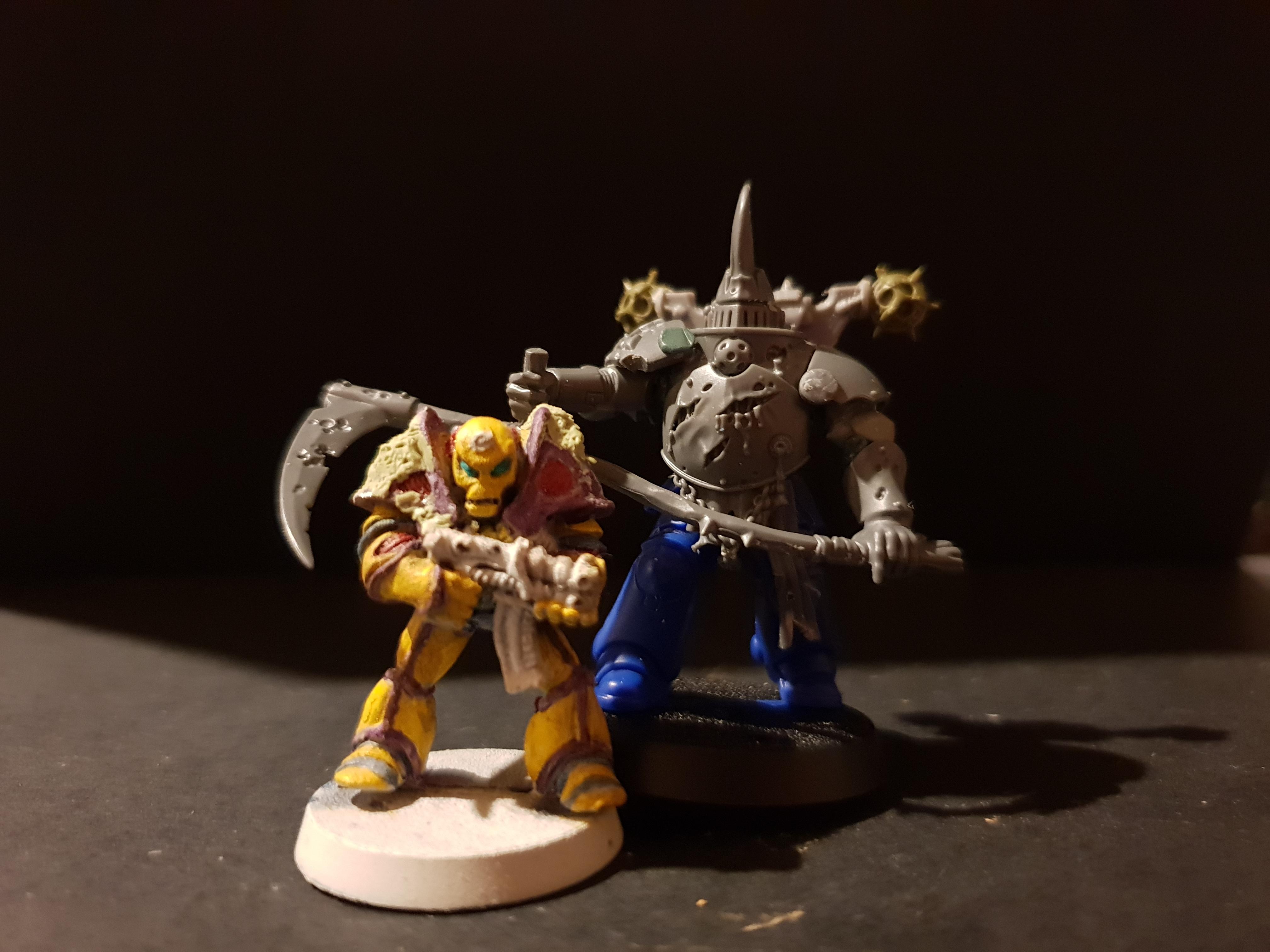 Chaos Space Marines, Conversion, My Little Brother, Warhammer 40,000