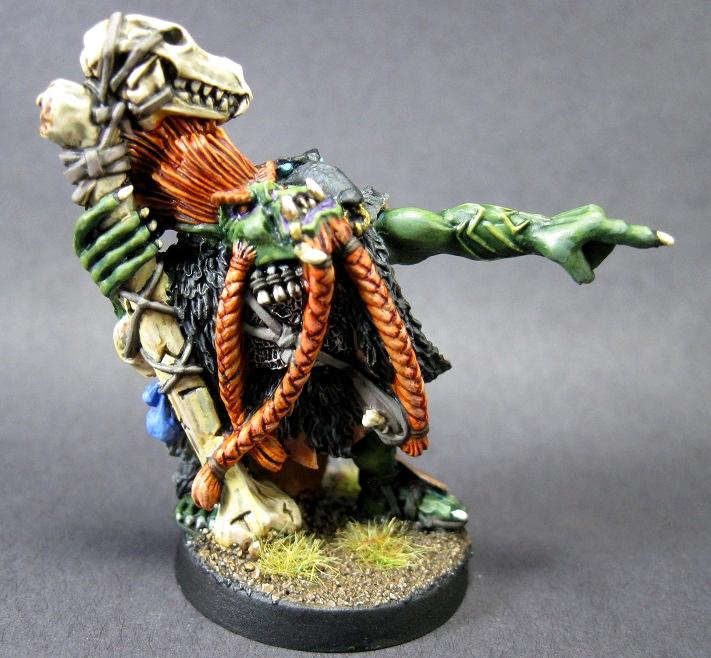 Carrero Arts, Chainmail, Dungeons And Dragons, Orc Druid, Wotc