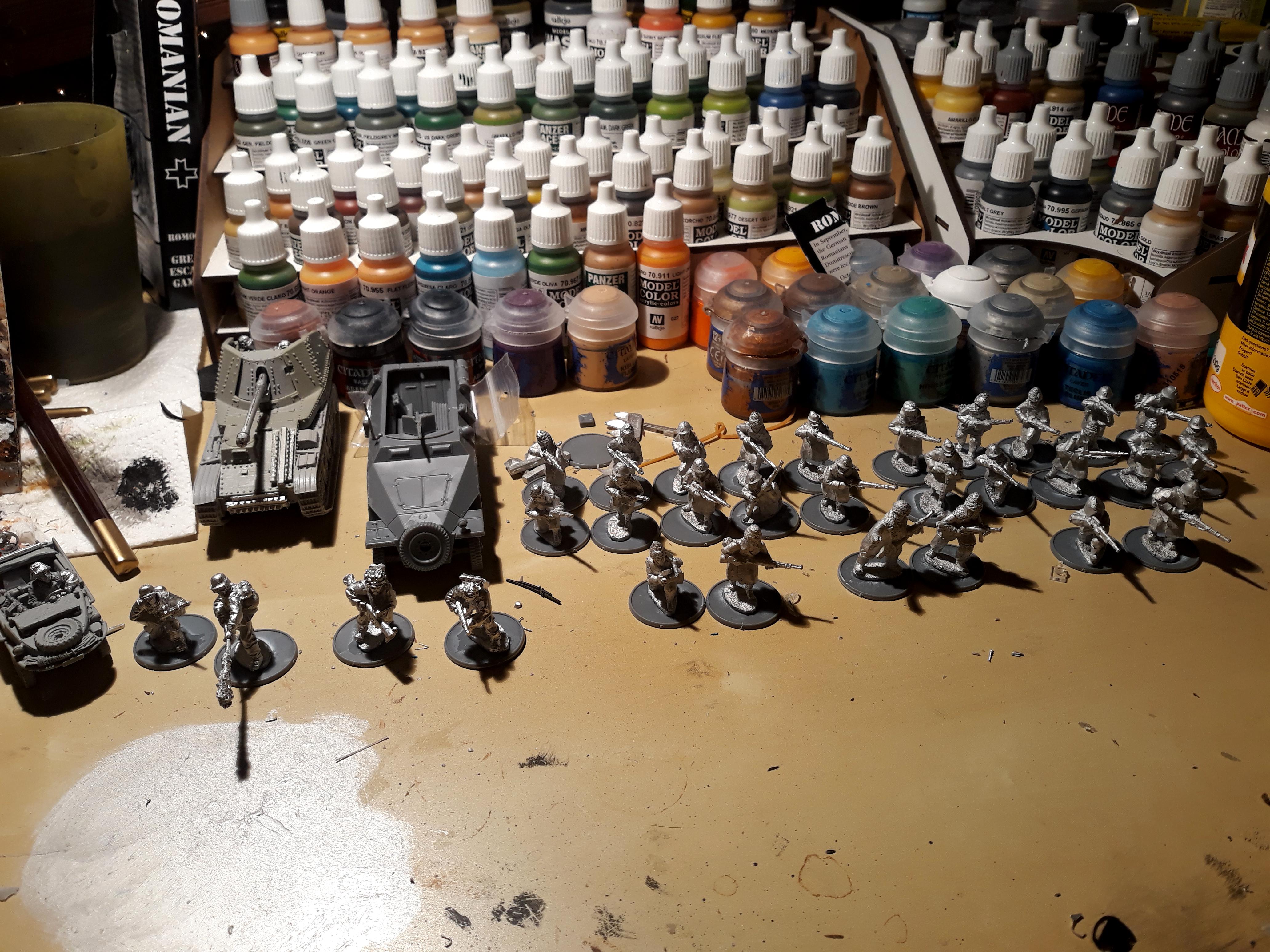 Bolt Action, Work In Progress, World War 2