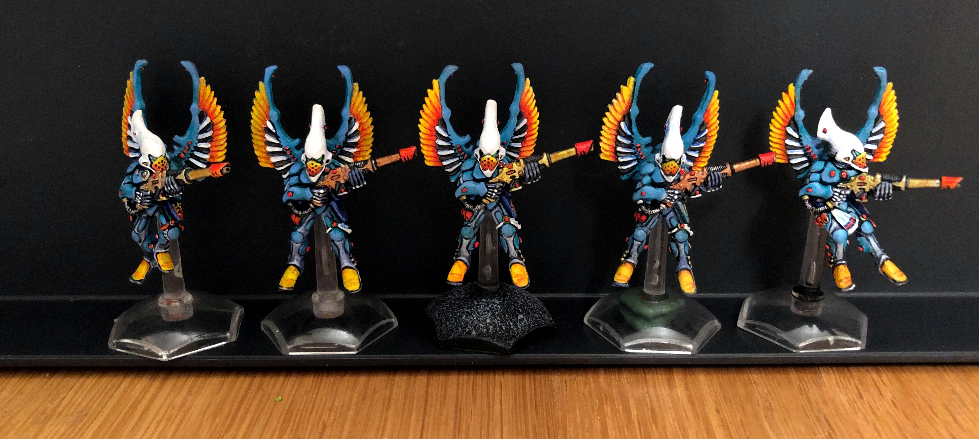 Eldar Hawk Aspect, Swooping Hawk squad