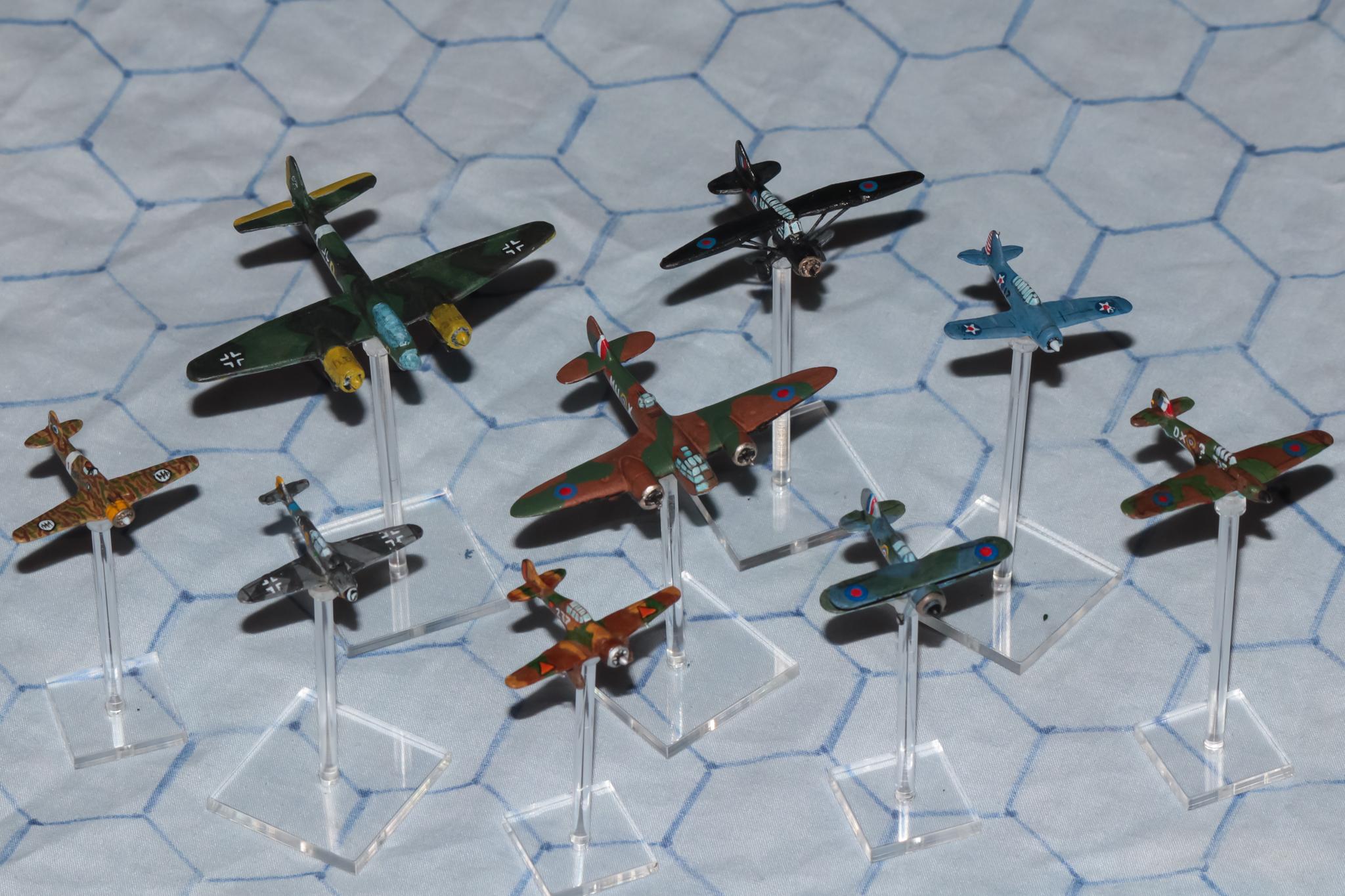 1:300 Scale, 6mm, 6mm Scale, Air Combat, Aircraft, Aviation, Finland, Fliers, French, Germans, Historic, Imperial Japan, Italian, Luftwaffe, Raf, Republic Of China, Soviet, Usaaf, World War 2