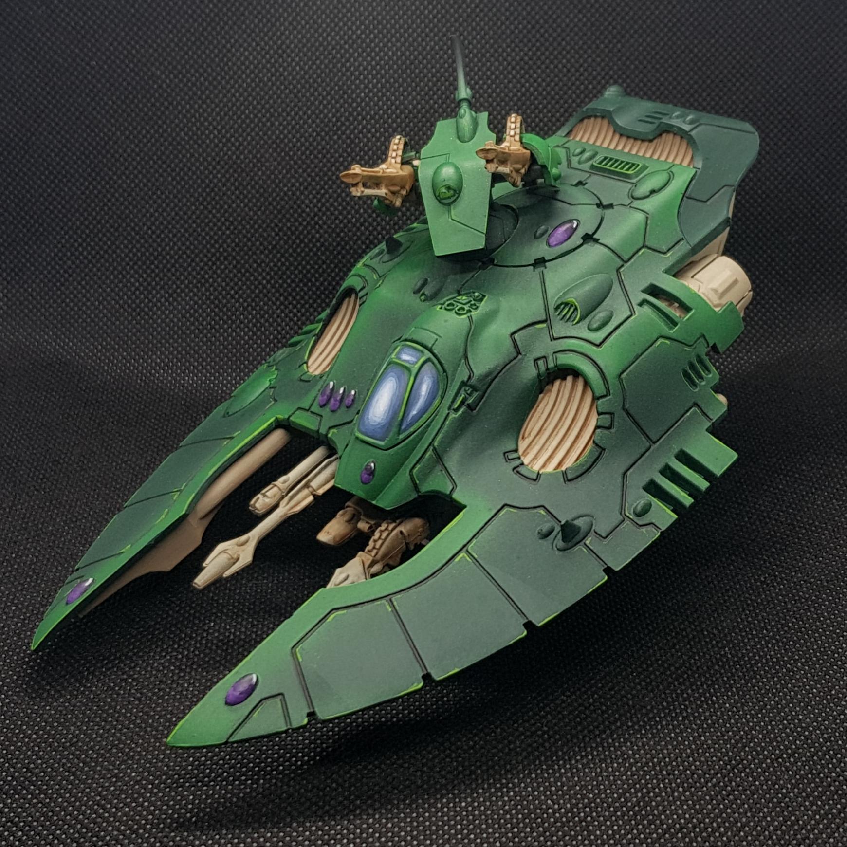 Aeldari, Airbrush, Asuryani, Craftworld, Craftworlds, Eldar, Grav Tank, Shuriken, Tank, Warhammer 40,000, Warhammer Fantasy, Wave Serpent