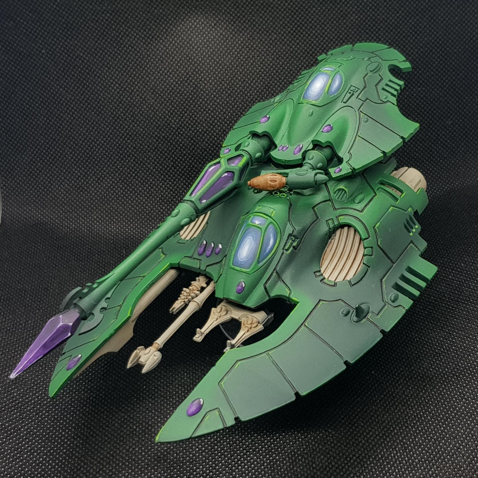 Aeldari, Airbrush, Asuryani, Craftworld, Craftworlds, Eldar, Fire Prism, Grav Tank, Prism Cannon, Shuriken, Tank, Warhammer 40,000, Warhammer Fantasy