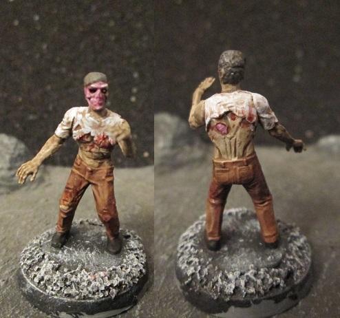 Plastic, Studio Miniatures, Zombie