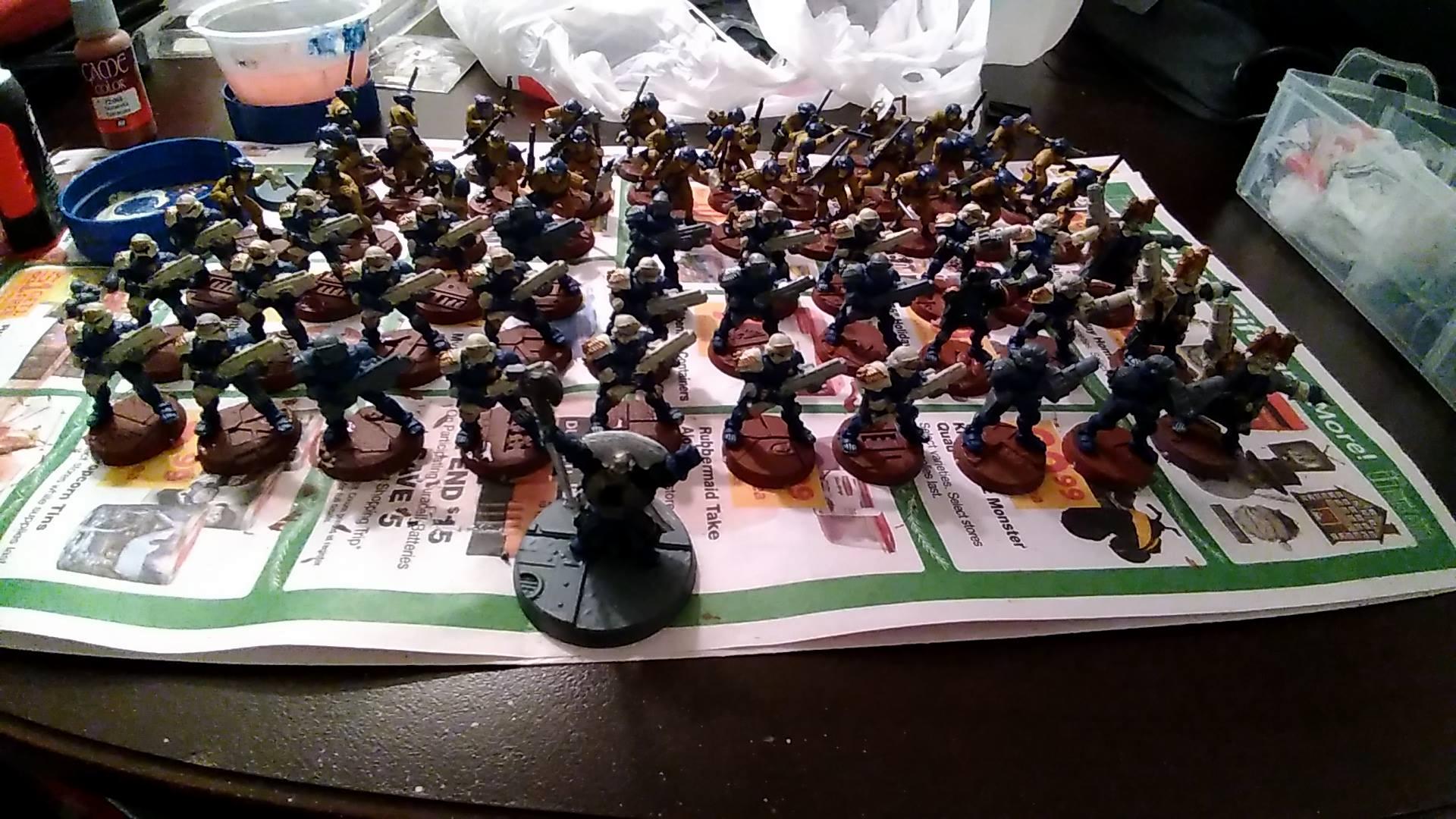 Adeptus Arbites, Base, Conscripts, Imperial Guard