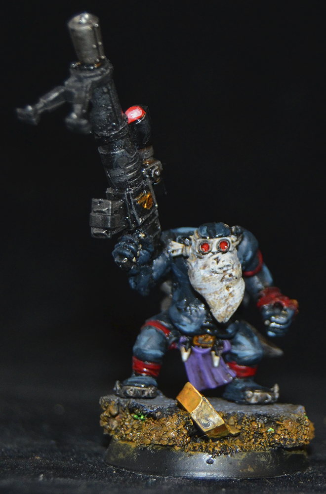 Vendakar assassin. not nearly as skilled as the vindicar from the imperium. but by the nine, more skilled than any ork has a right to be