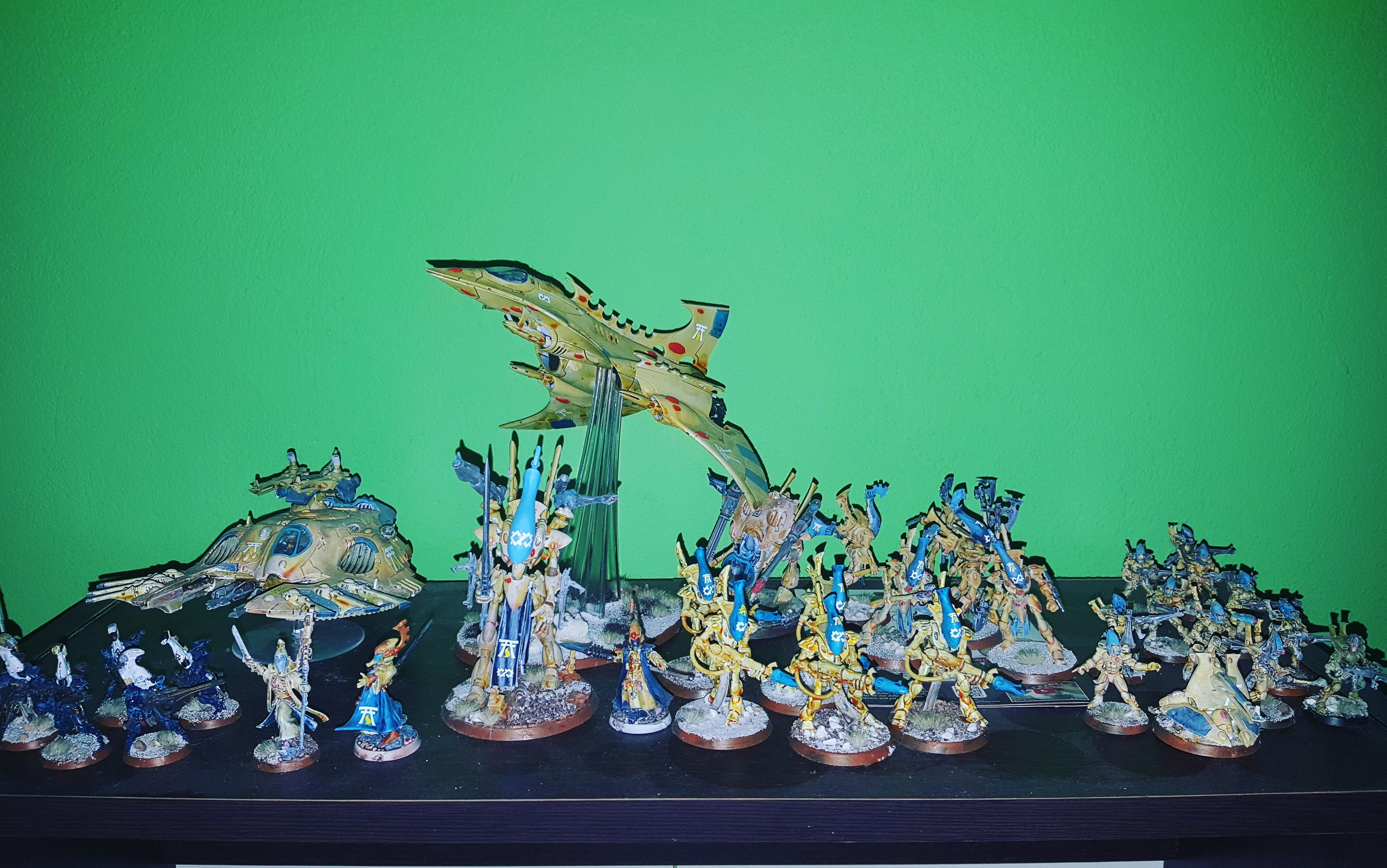Iyanden on their own shelf 