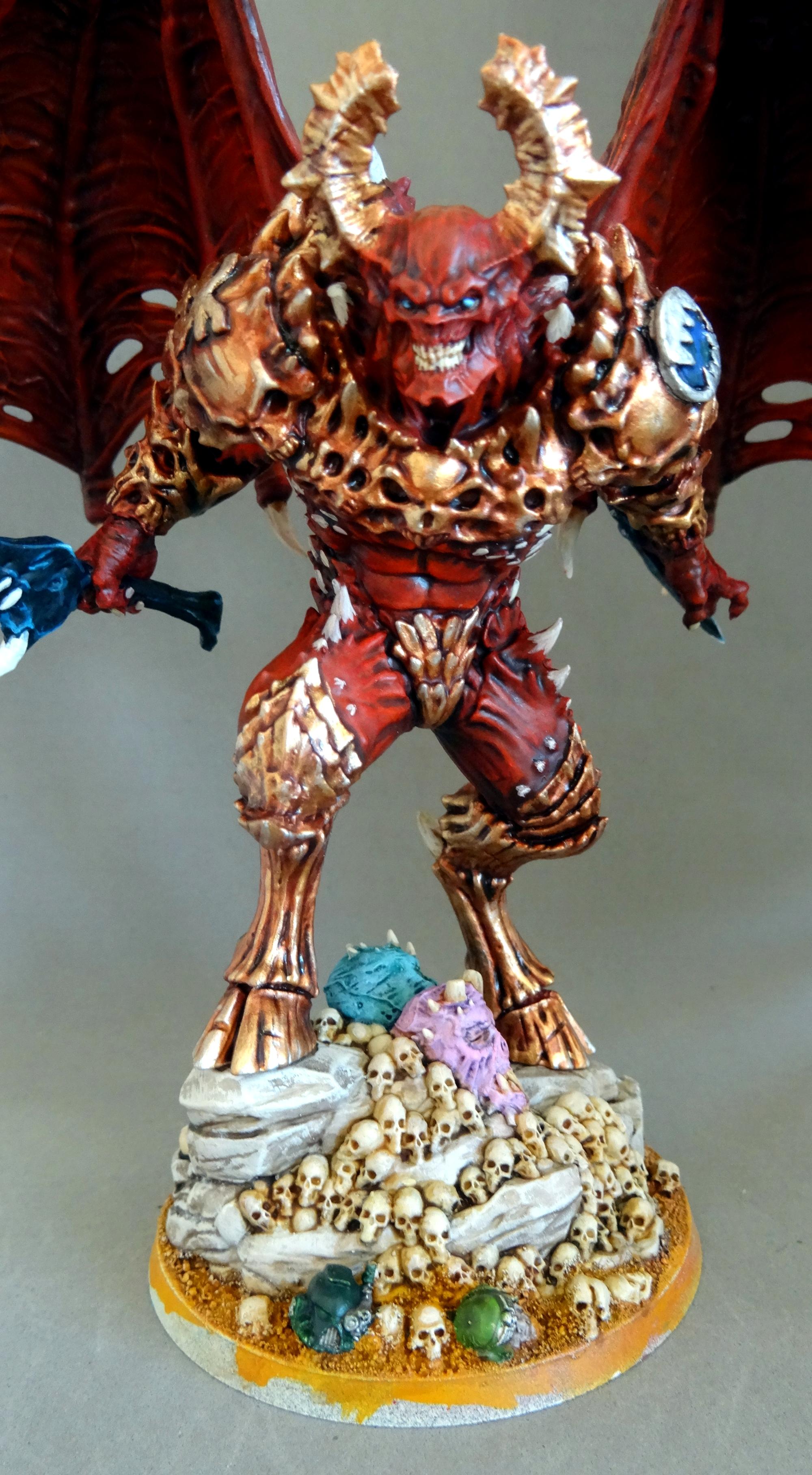 Chaos, Chaos Space Marines, Conversion, Creature Caster, Daemon Prince, Daemons, Khorne, World Eaters