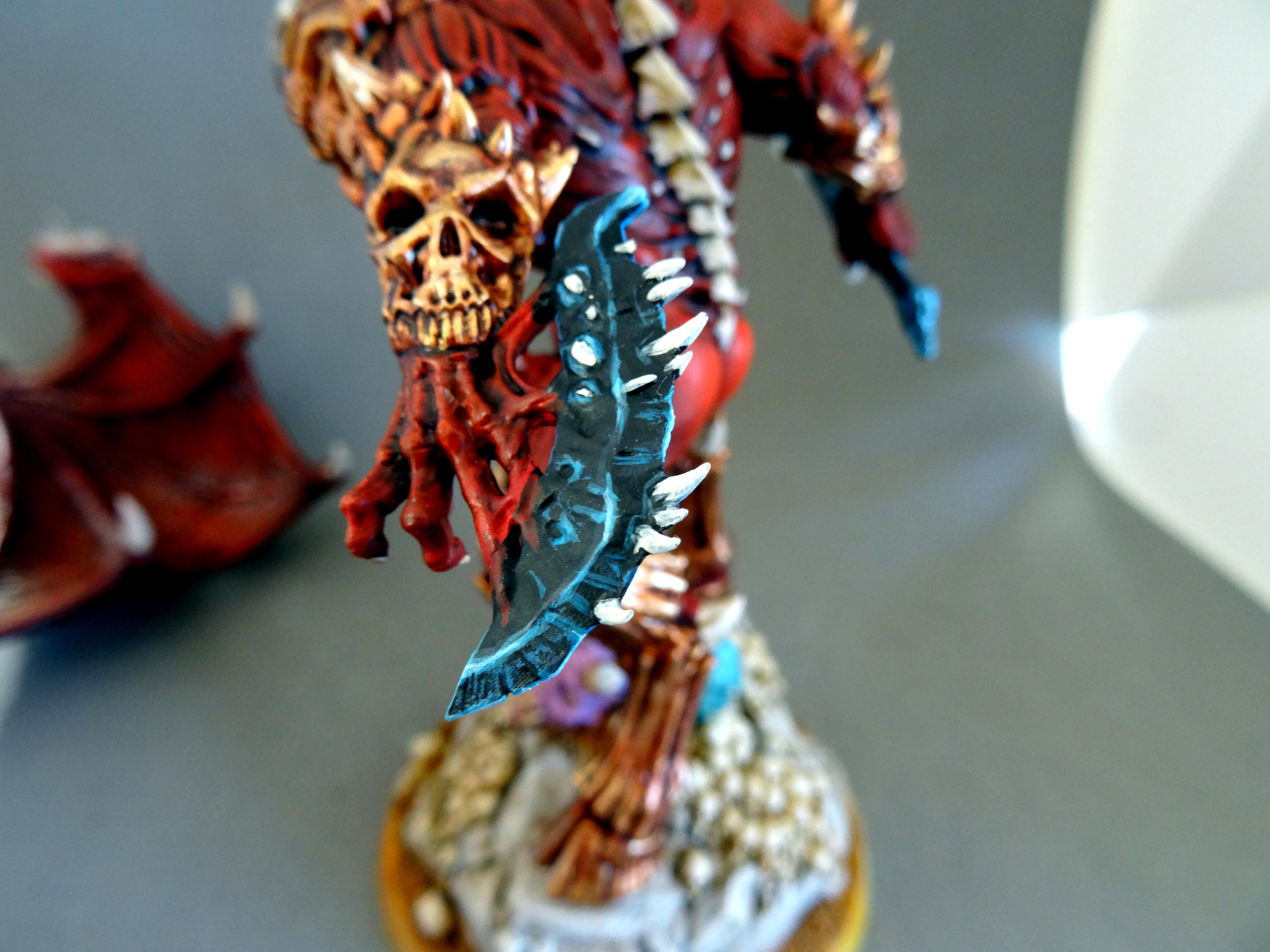 Chaos, Chaos Space Marines, Conversion, Creature Caster, Daemon Prince, Daemons, Khorne, World Eaters