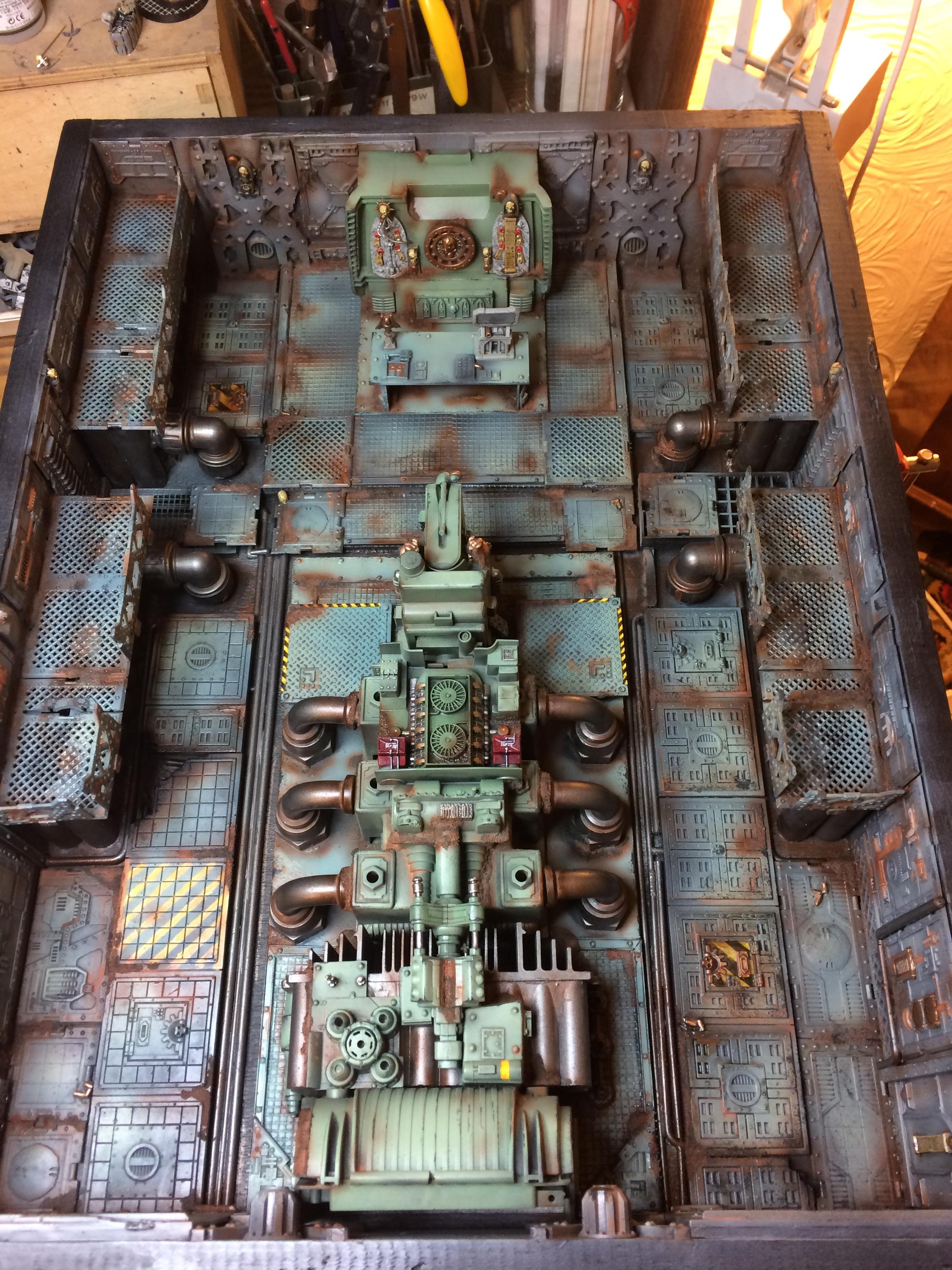 Control Room, Custom, Inq28, Inquisimunda, Modular, Necromunda, Scratch Build, Space Hulk, Spacehulk, Terrain, Warhammer 40,000