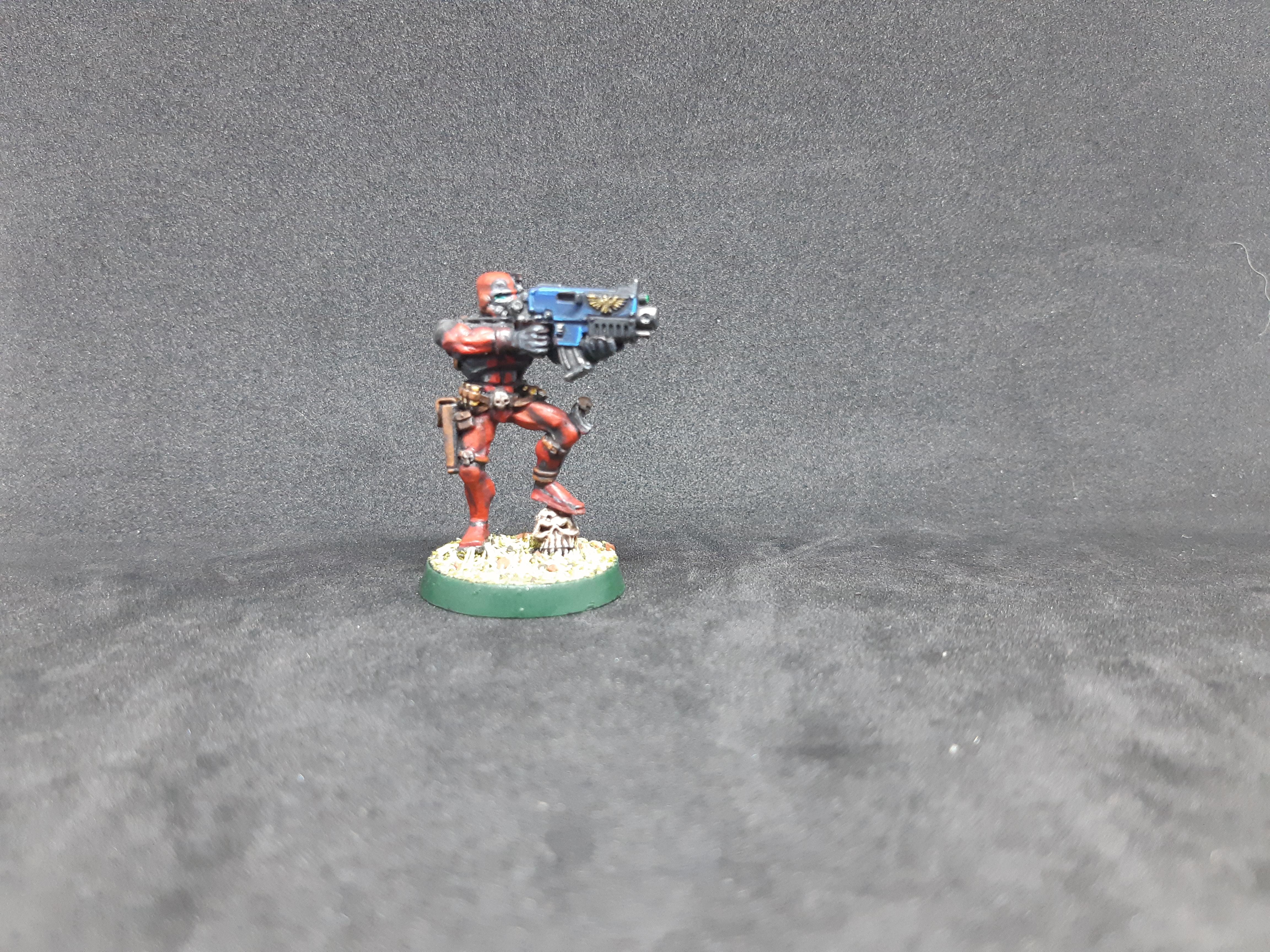 Deadpool, Imperial Assassin, Vindicare, Warhammer 40,000