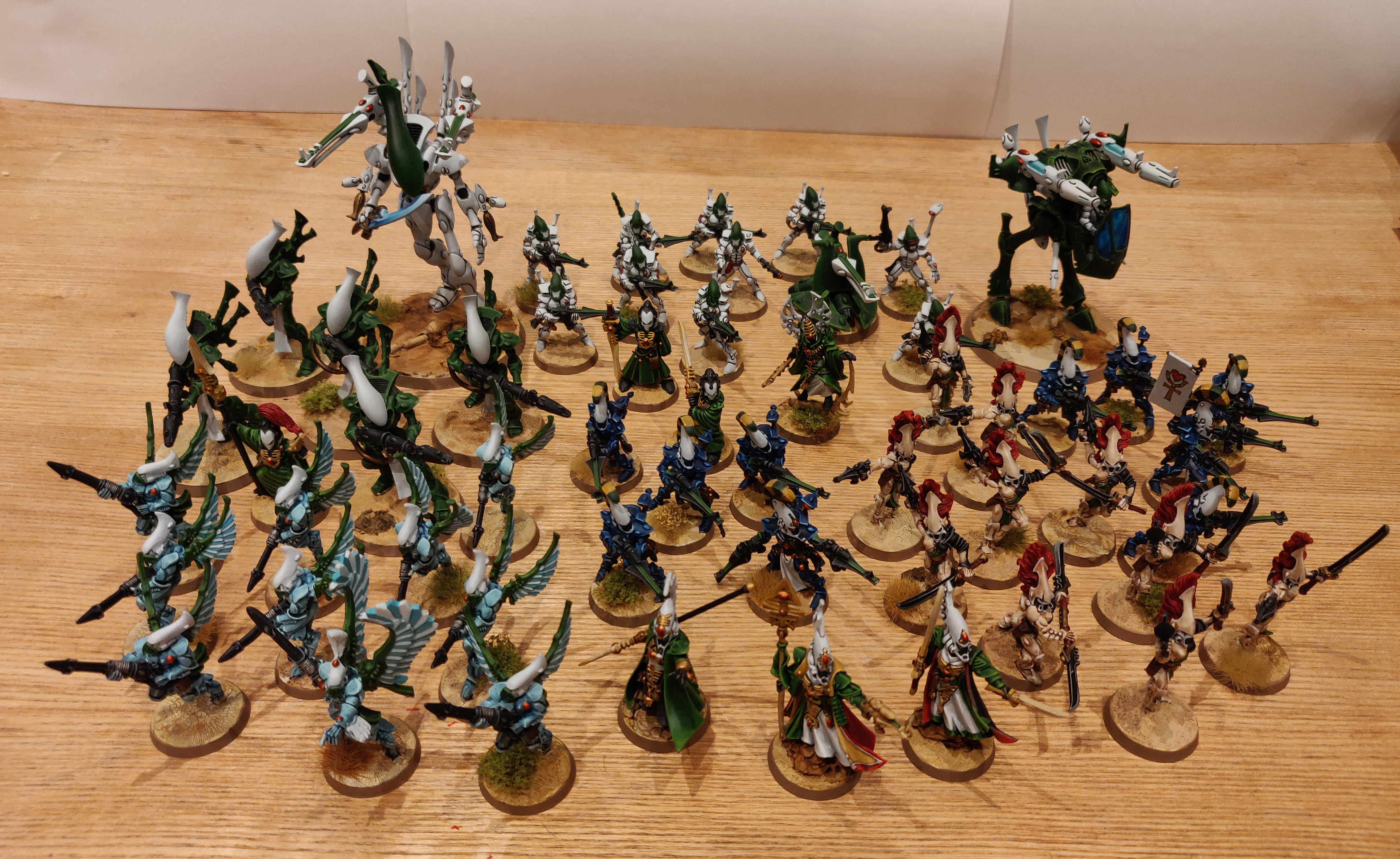 Biel-tan, Eldar, Biel-Tan Army Shot 1
