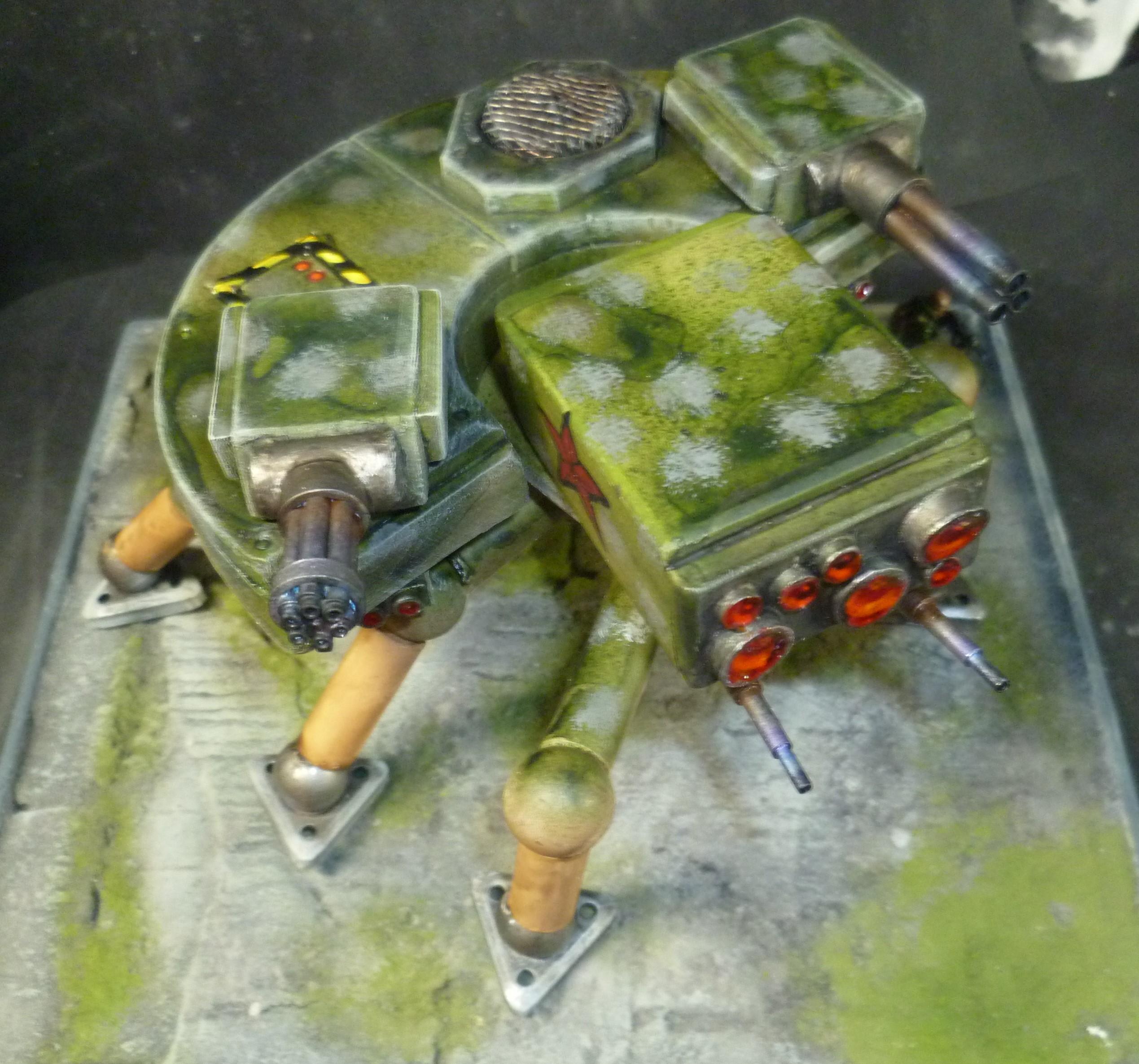 Tank, Walker, Spider tank scratch build