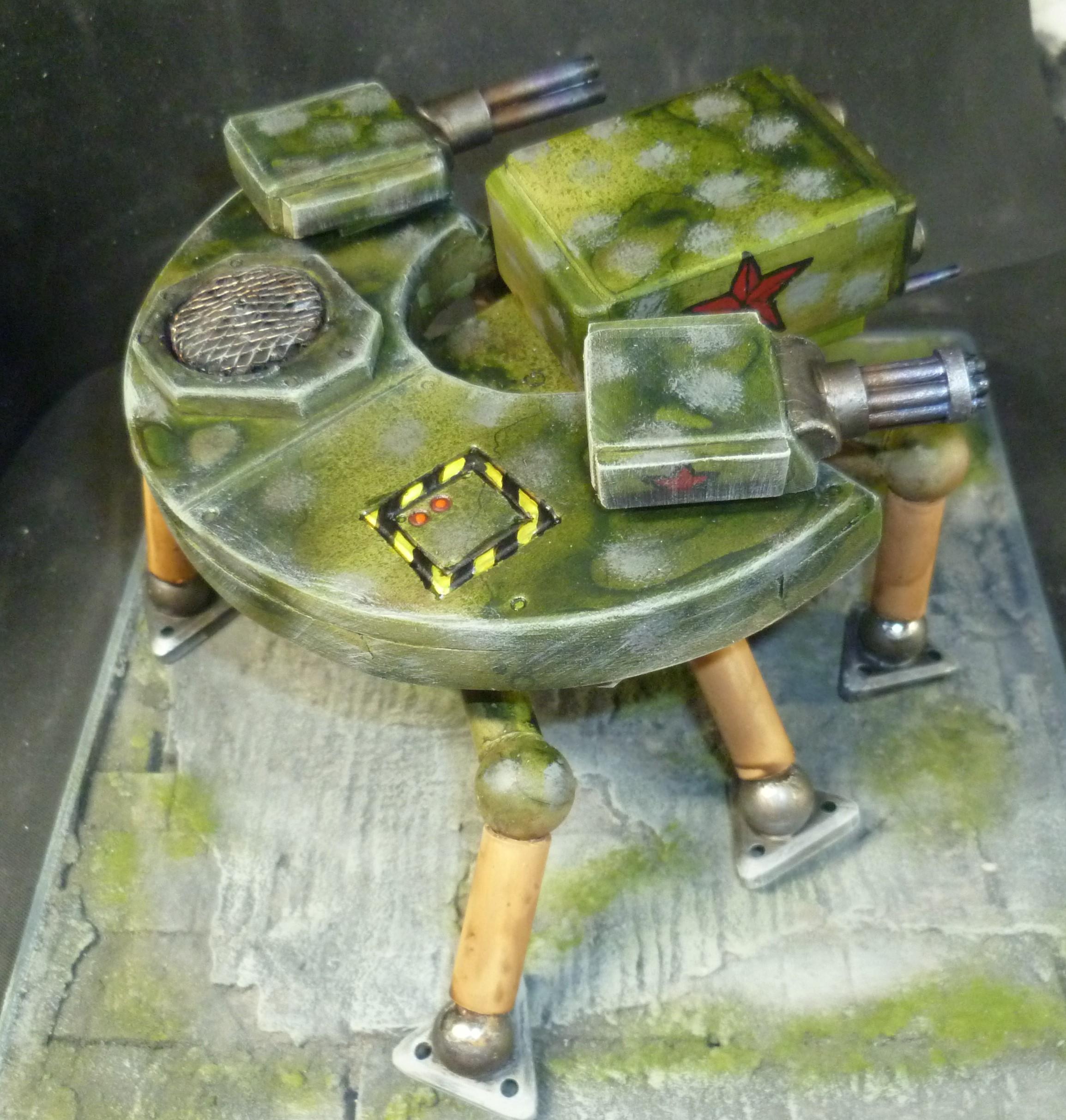 Tank, Walker, Spider tank scratch build