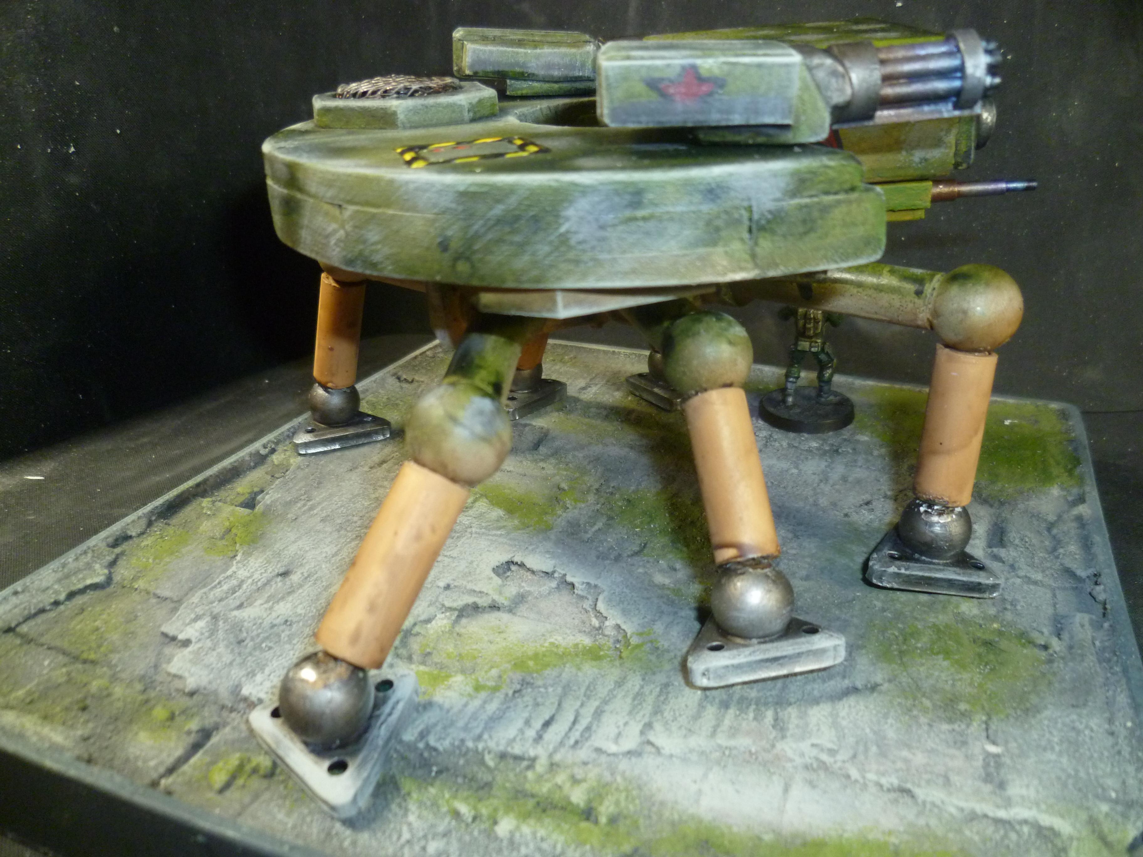 Tank, Walker, Spider tank scratch build