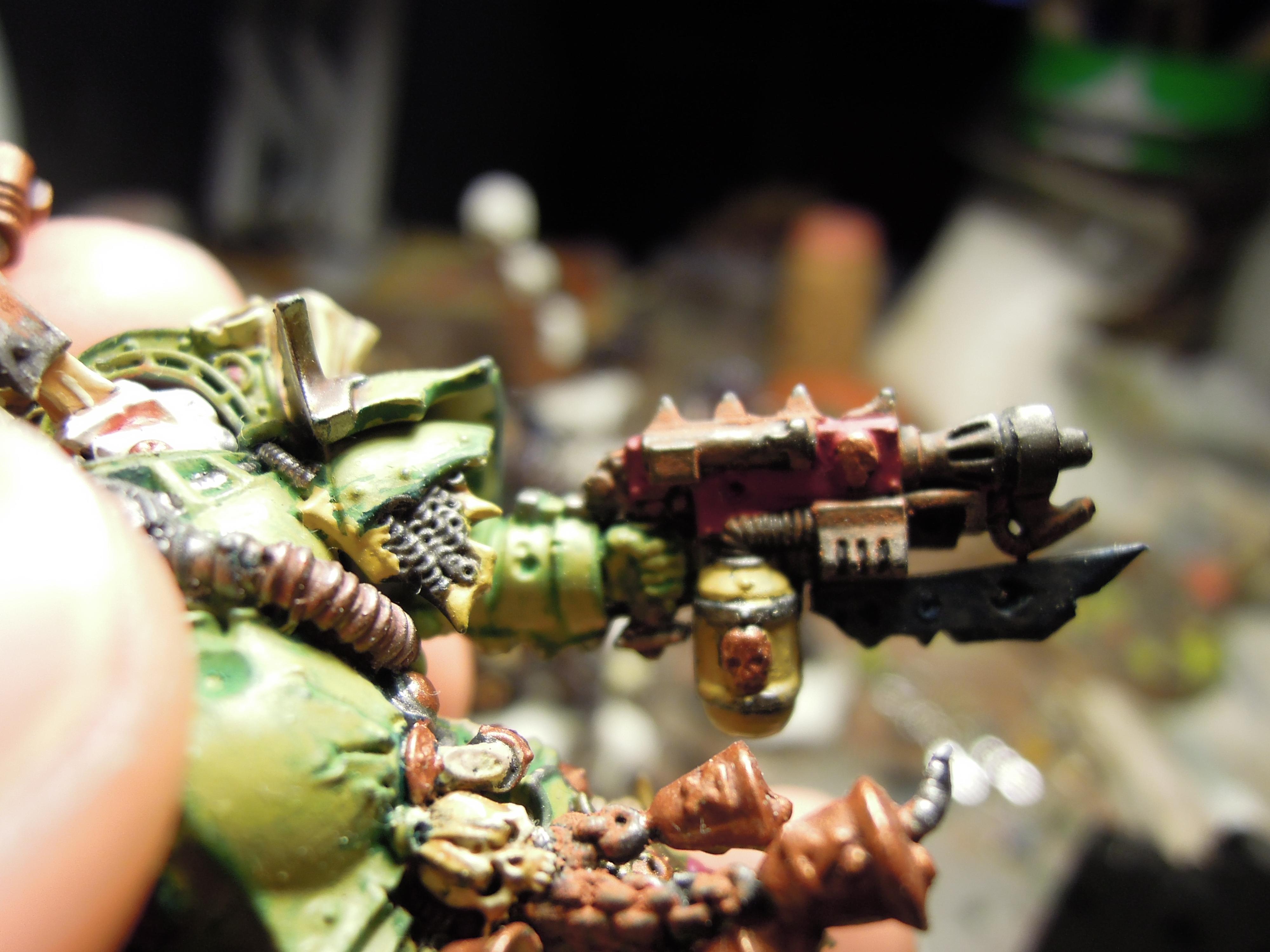 Blight, Cataphract, Chaos, Chaos Space Marines, Combi Weapon, Conversion, Death Guard, Decay, Destroyer Hive, Disease, Heresy, Heretic Astartes, Infantry, Nurgle, Pestilence, Plague, Plague Marines, Rot, Terminator Armor, Traitor Legions, Typhus, Warhammer 40,000, Work In Progress