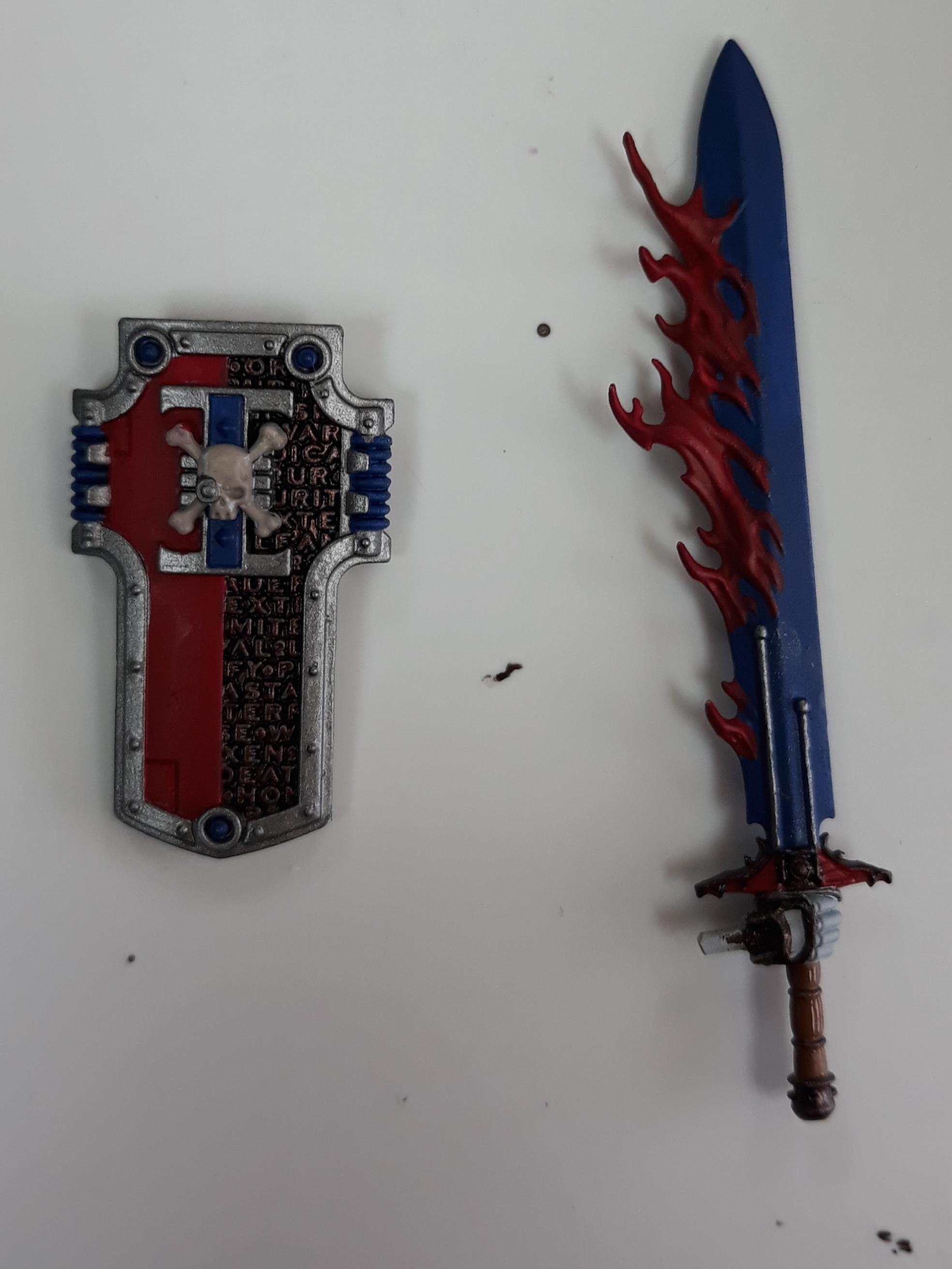 Draigo/robute sheild and Sword WIP 3