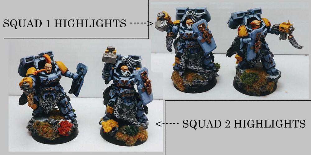 Highlight pieces