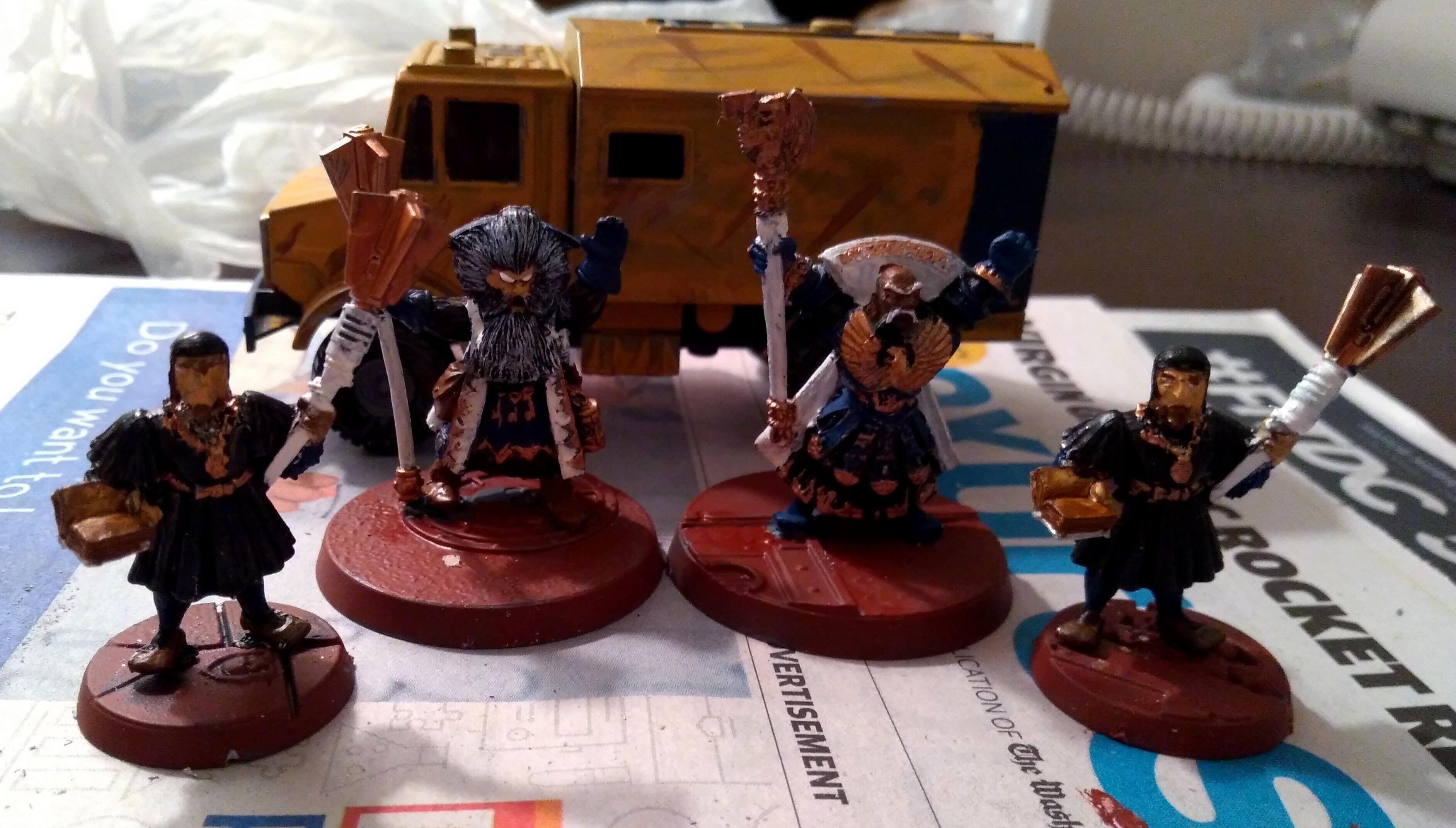 Adeptus Arbites, Chief Justice, Officer, Priest
