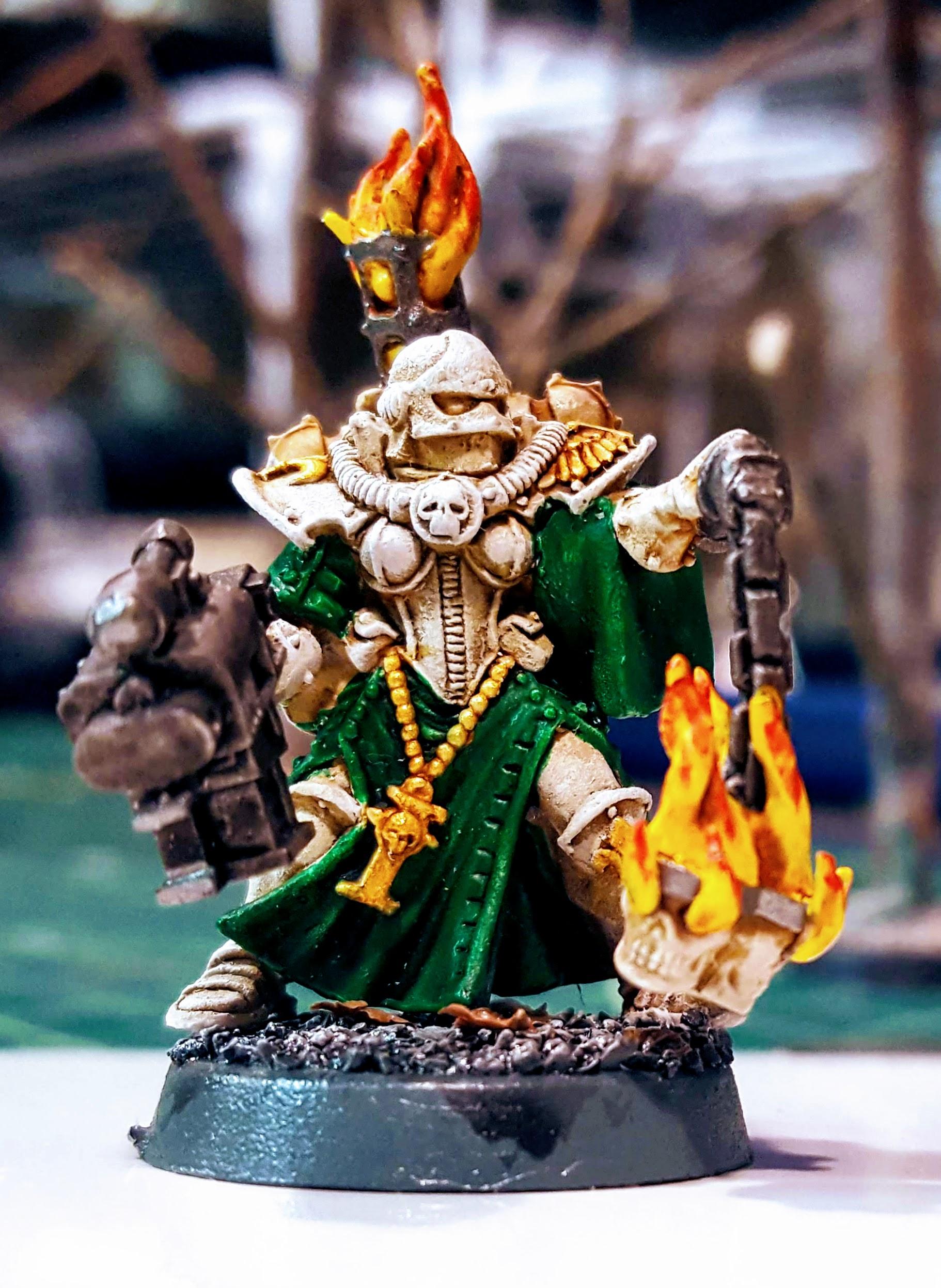 Custom Canoness-- so glad the Brazier of Eternal Flame is back in the codex!