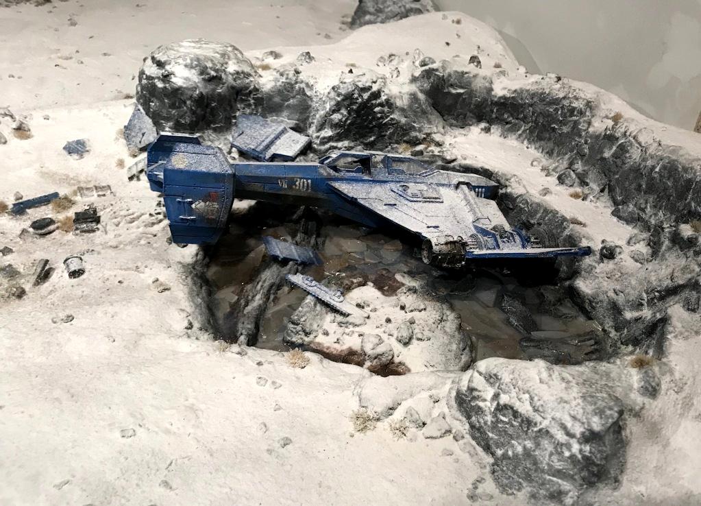 Avenger, Board, Game Table, Snow, Terrain, Winter
