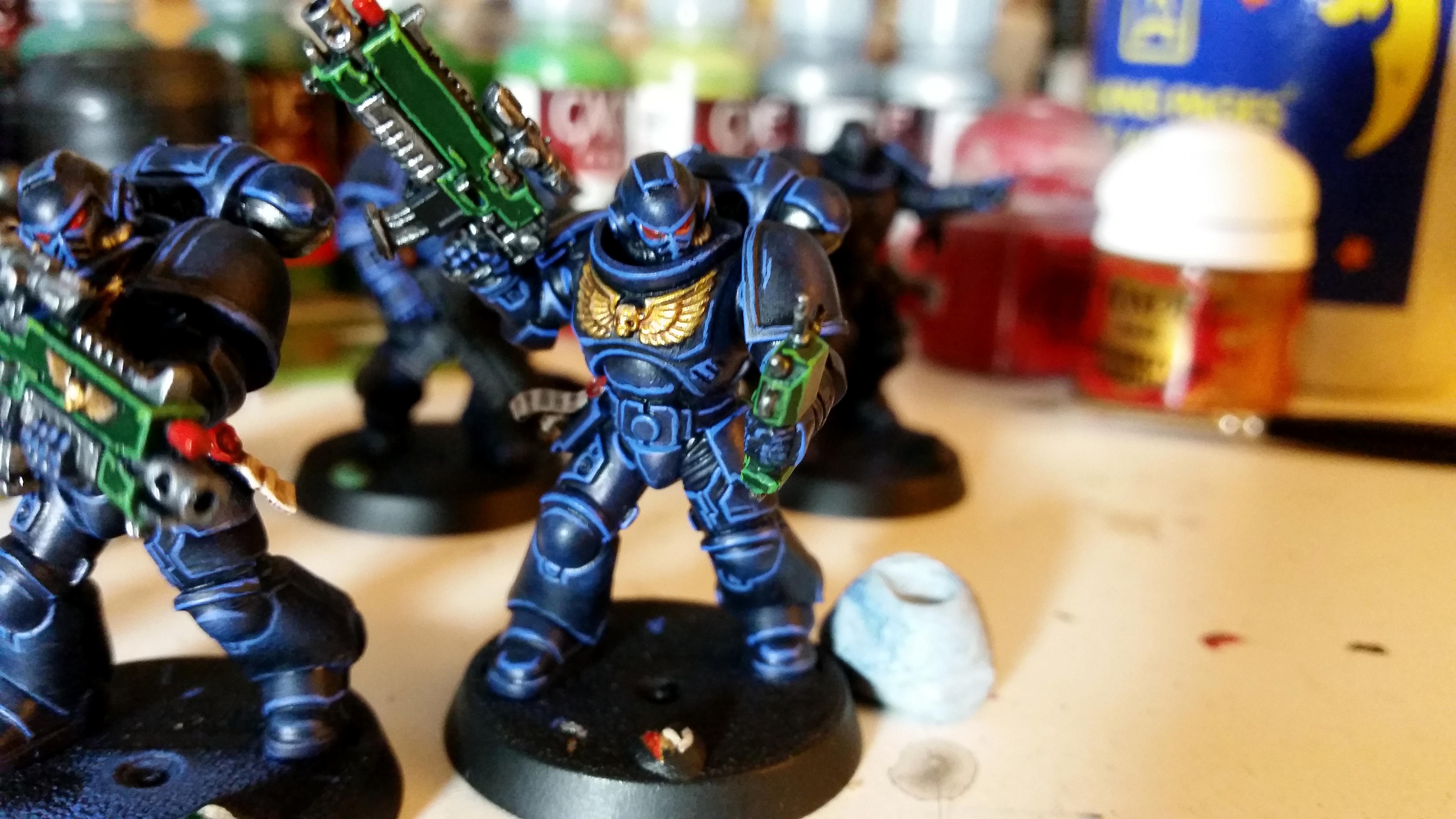 Intercessors, Primaris, Ultramarines, Work In Progress
