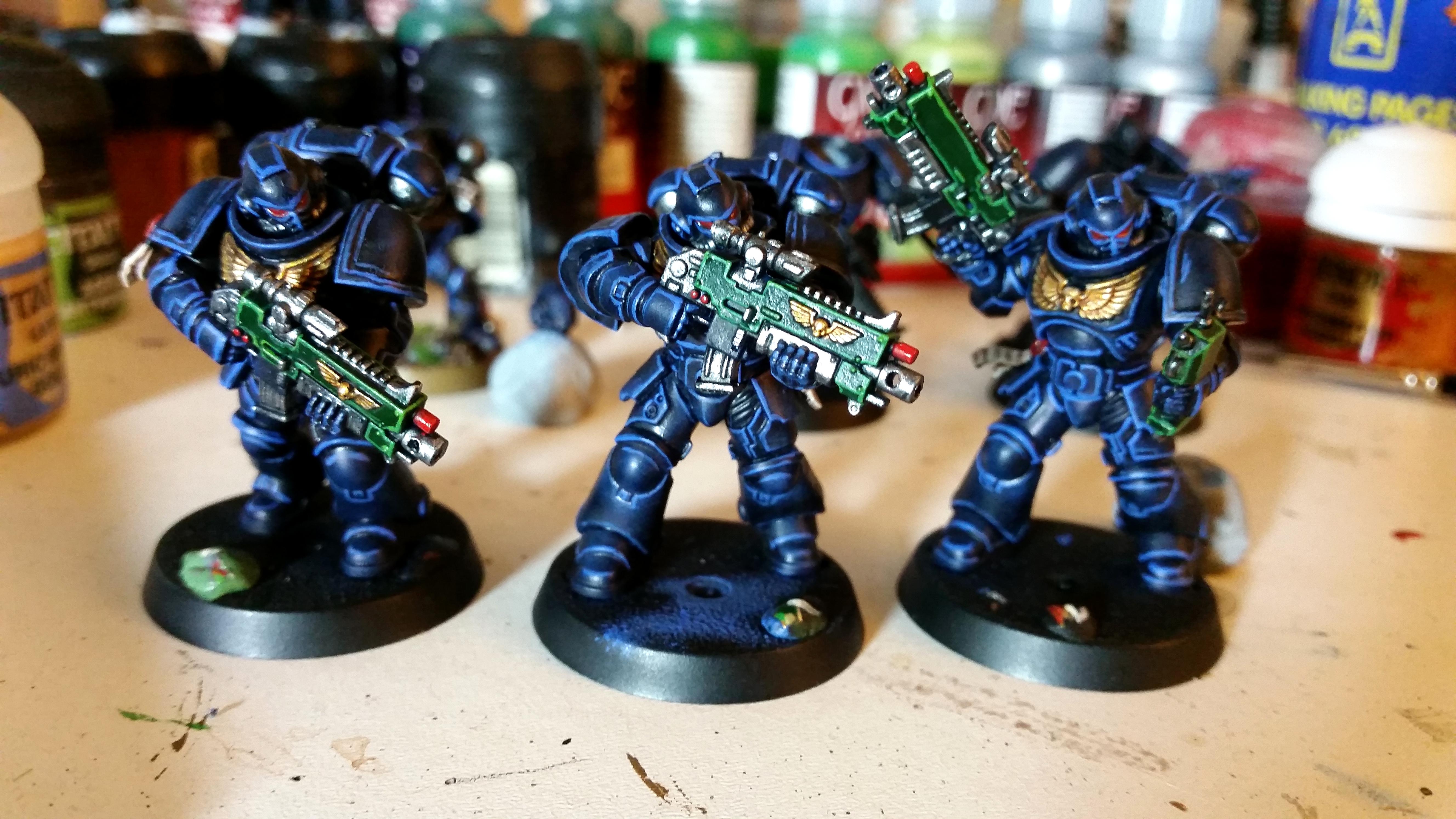 Intercessors, Primaris, Ultramarines, Work In Progress