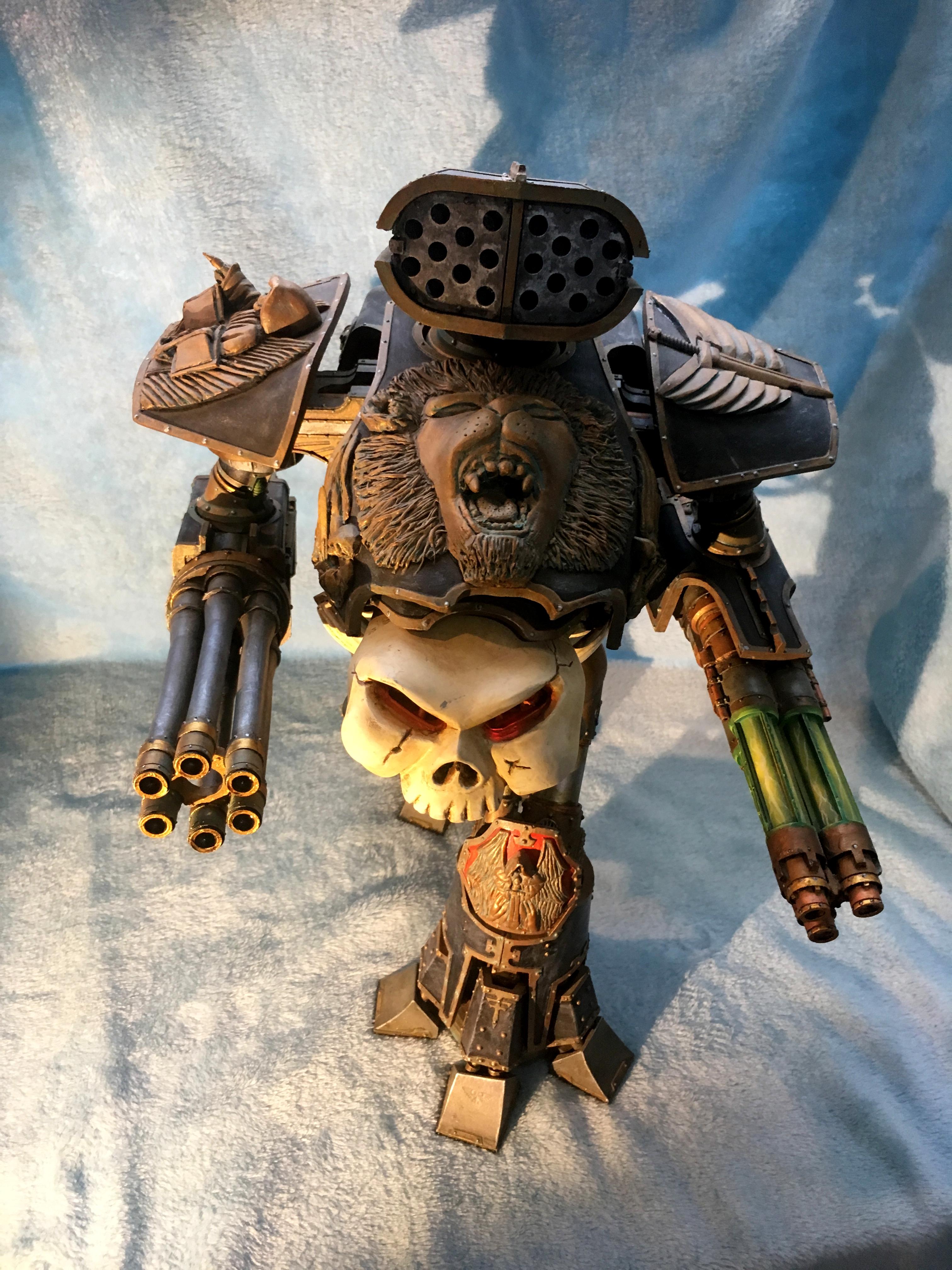 Custom Titan, Death Angels, Forge World, Reaver, Space Marines, Space Marines 40000, Titan, Warhammer 40,000