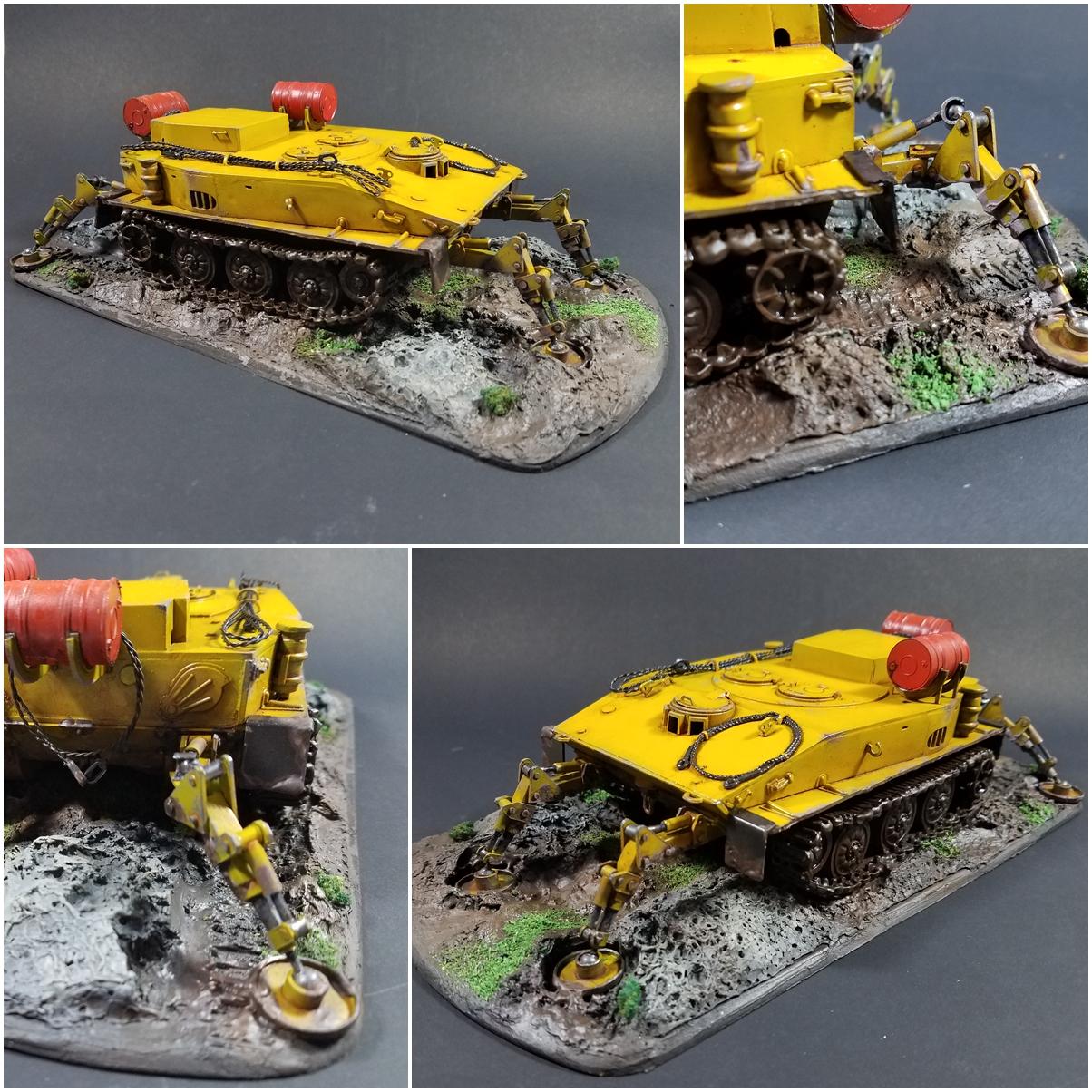 Atlas Recovery Tank, Count As, Imperial Guard, Scratch Build