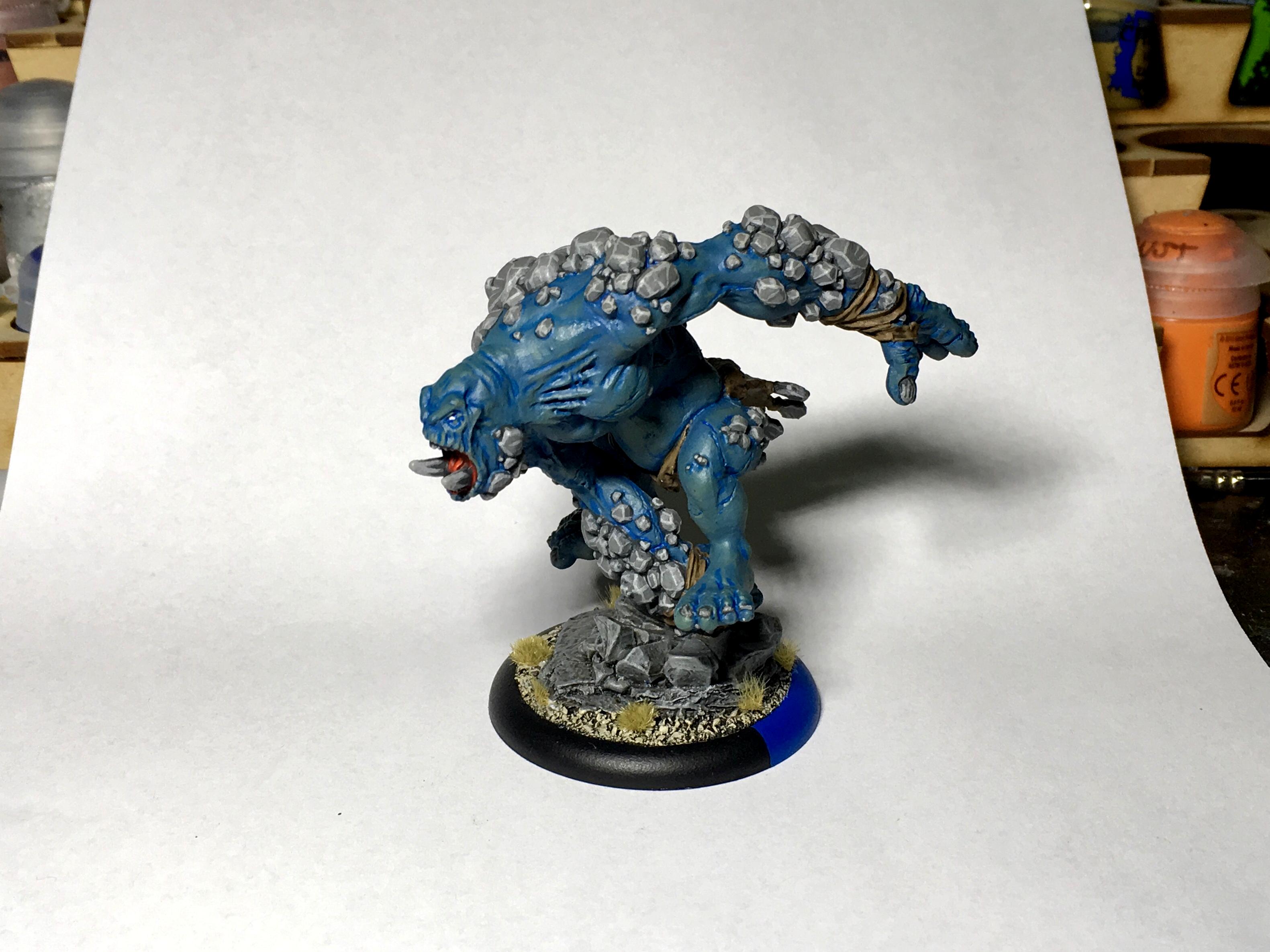 Dire Troll, Earthborn, Hordes, Troll Kin, Warmachine