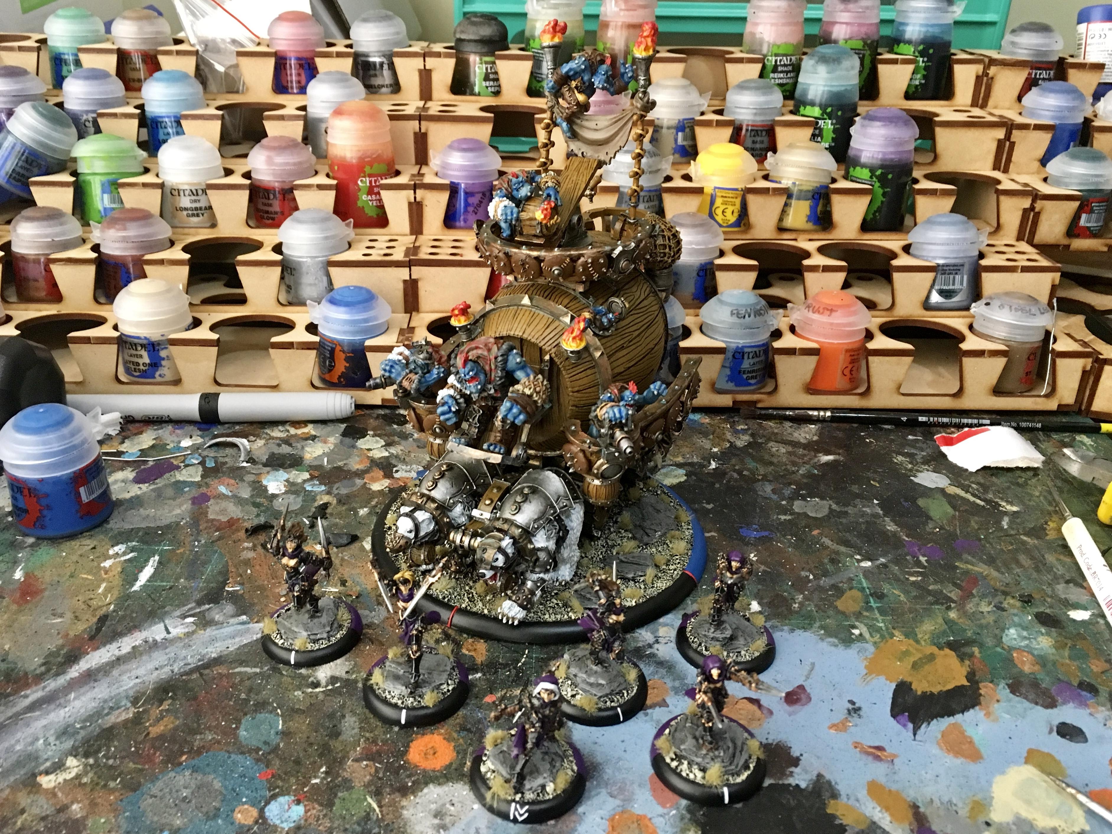 Hooch Hauler, Hordes, Trollkin, Warmachine