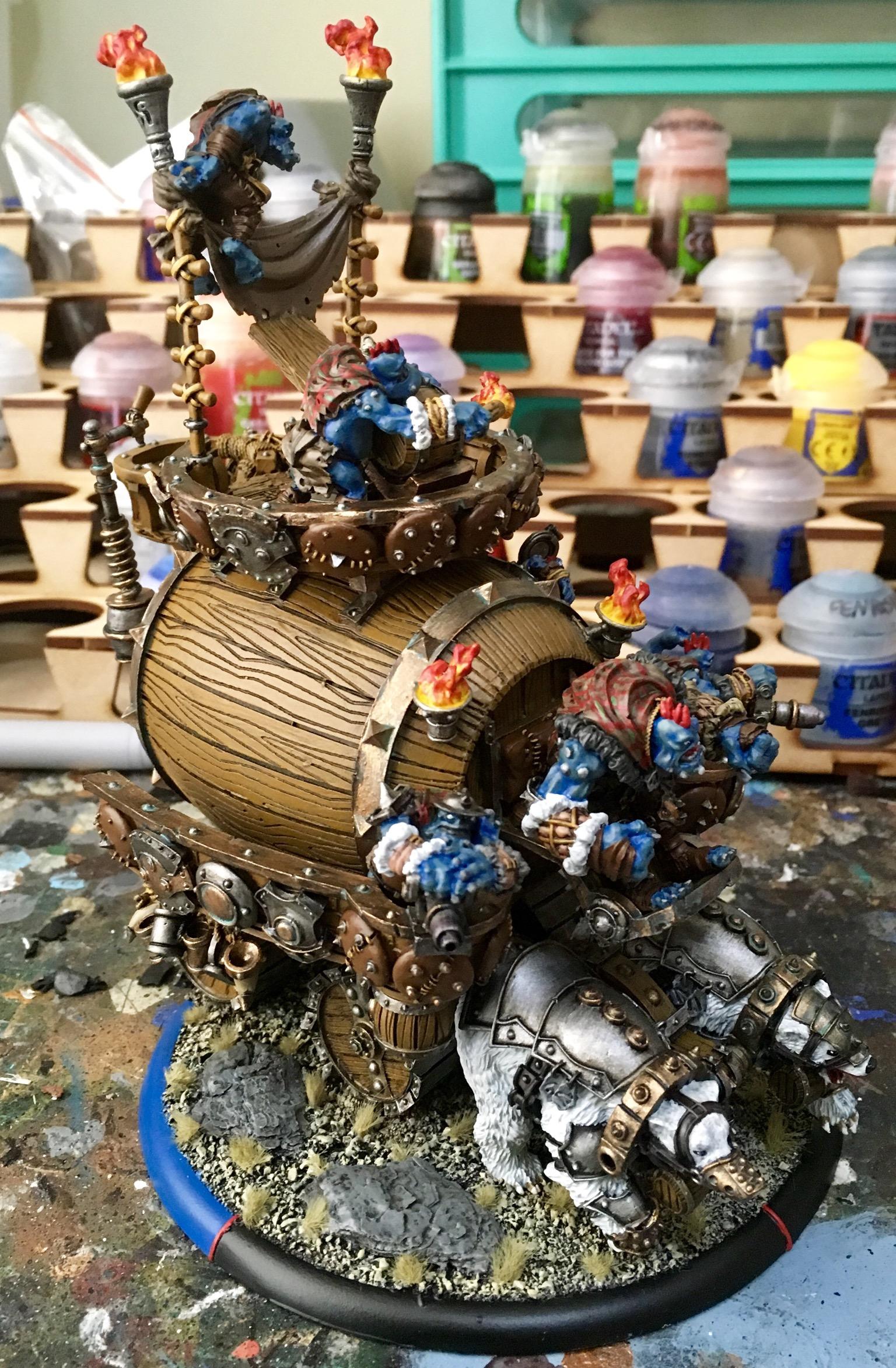 Hooch Hauler, Hordes, Trollkin, Warmachine