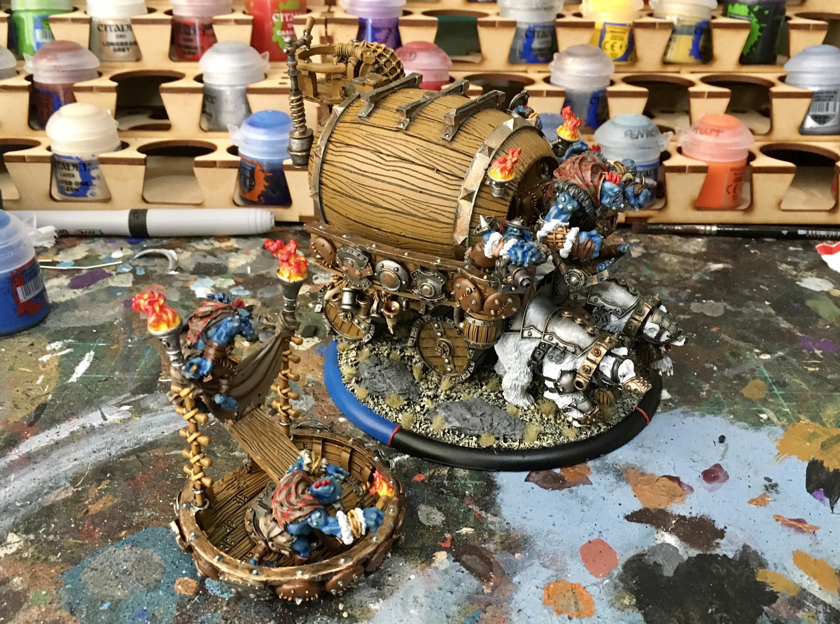 Hooch Hauler, Hordes, Trollkin, Warmachine