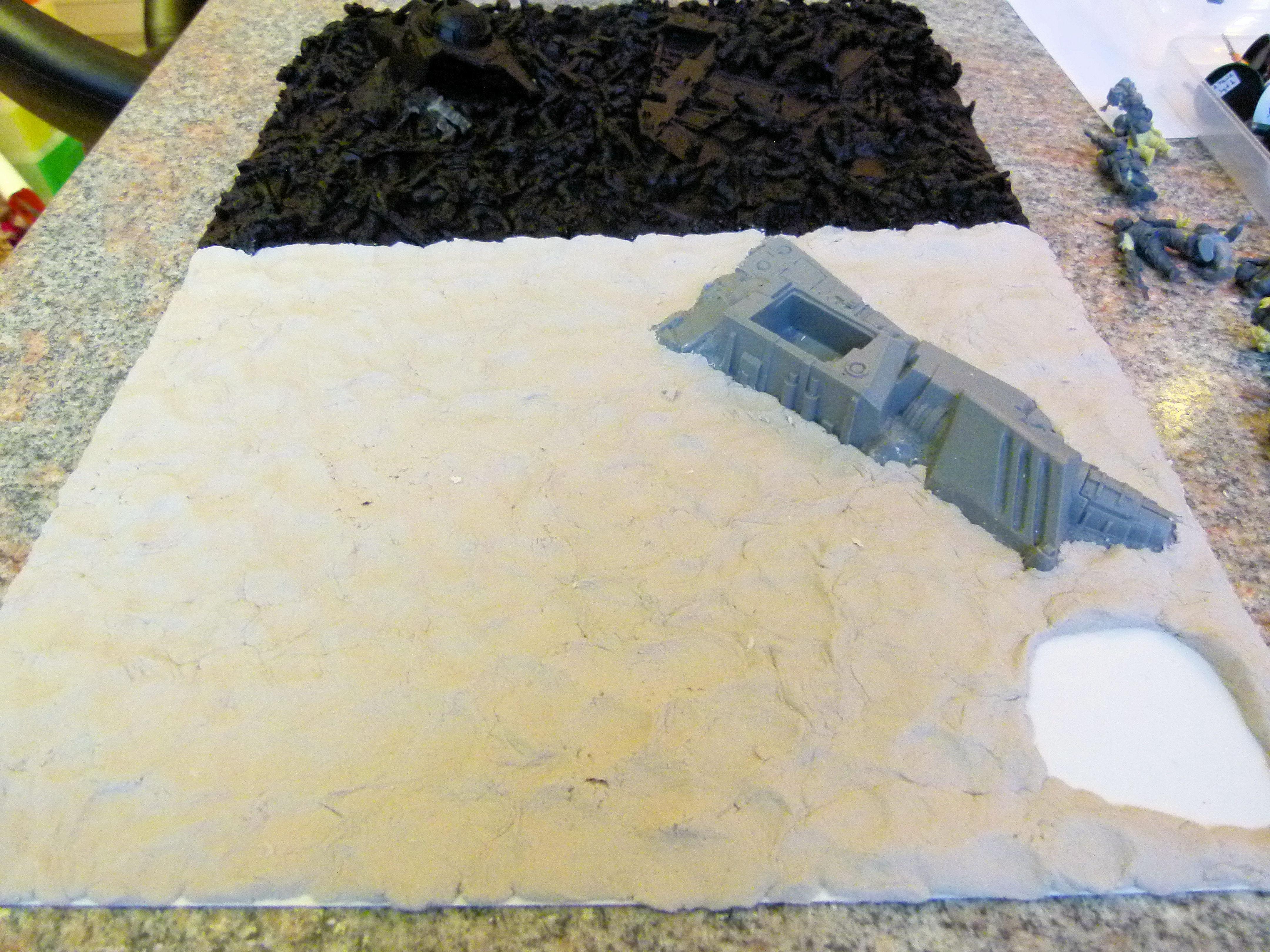 WIP Imperial Guard Diorama