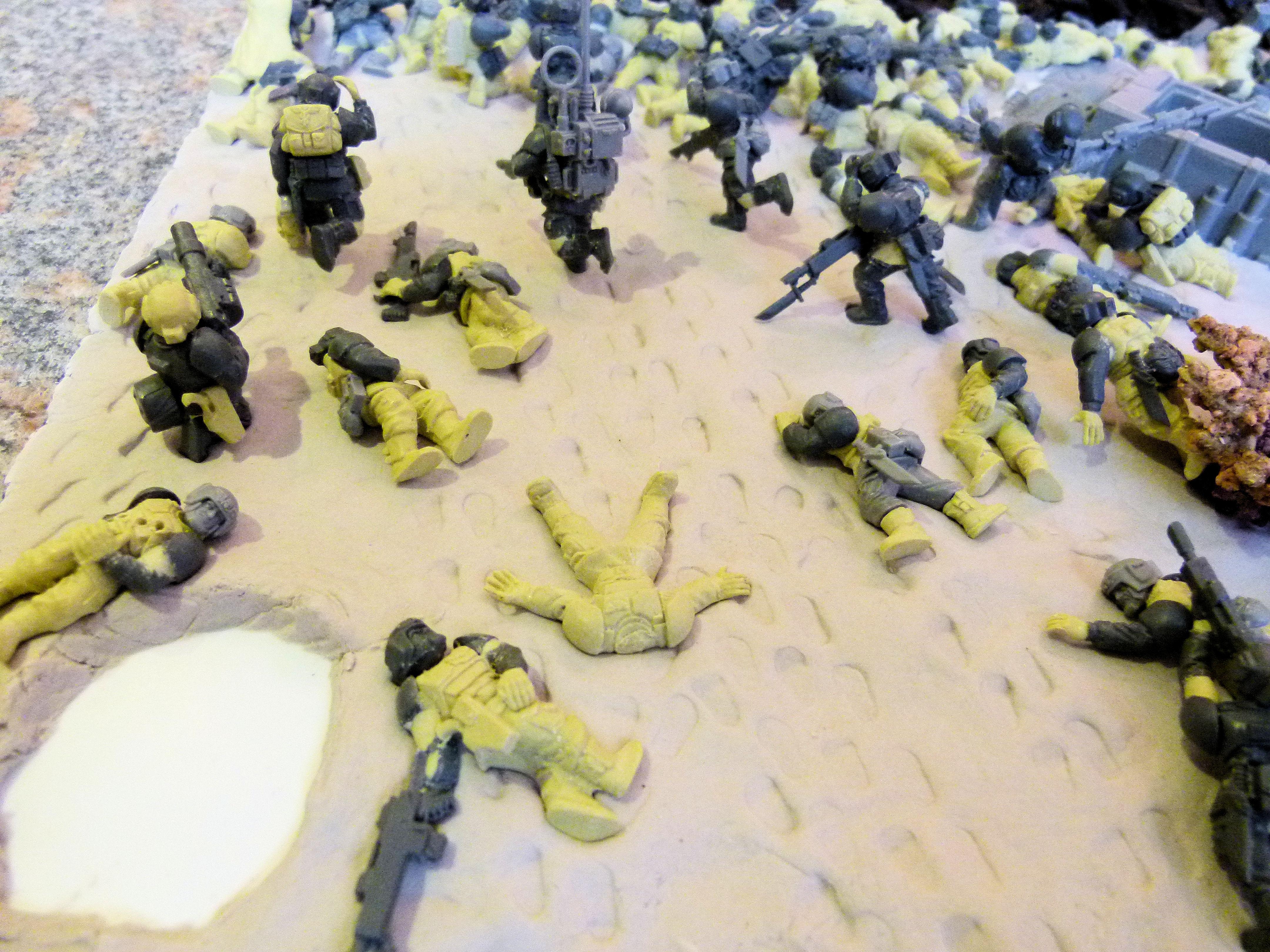 WIP Imperial Guard Diorama