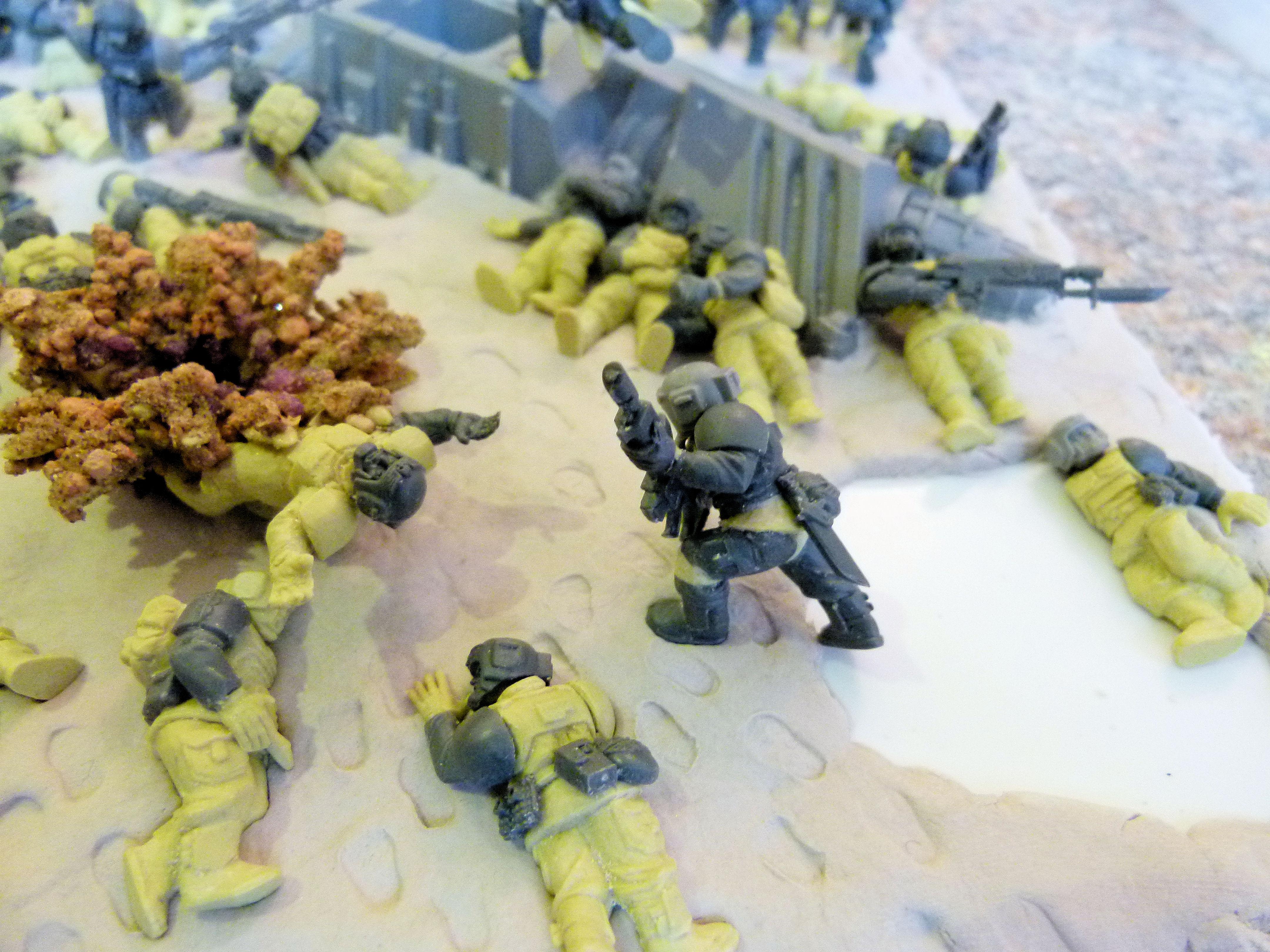 WIP Imperial Guard Diorama