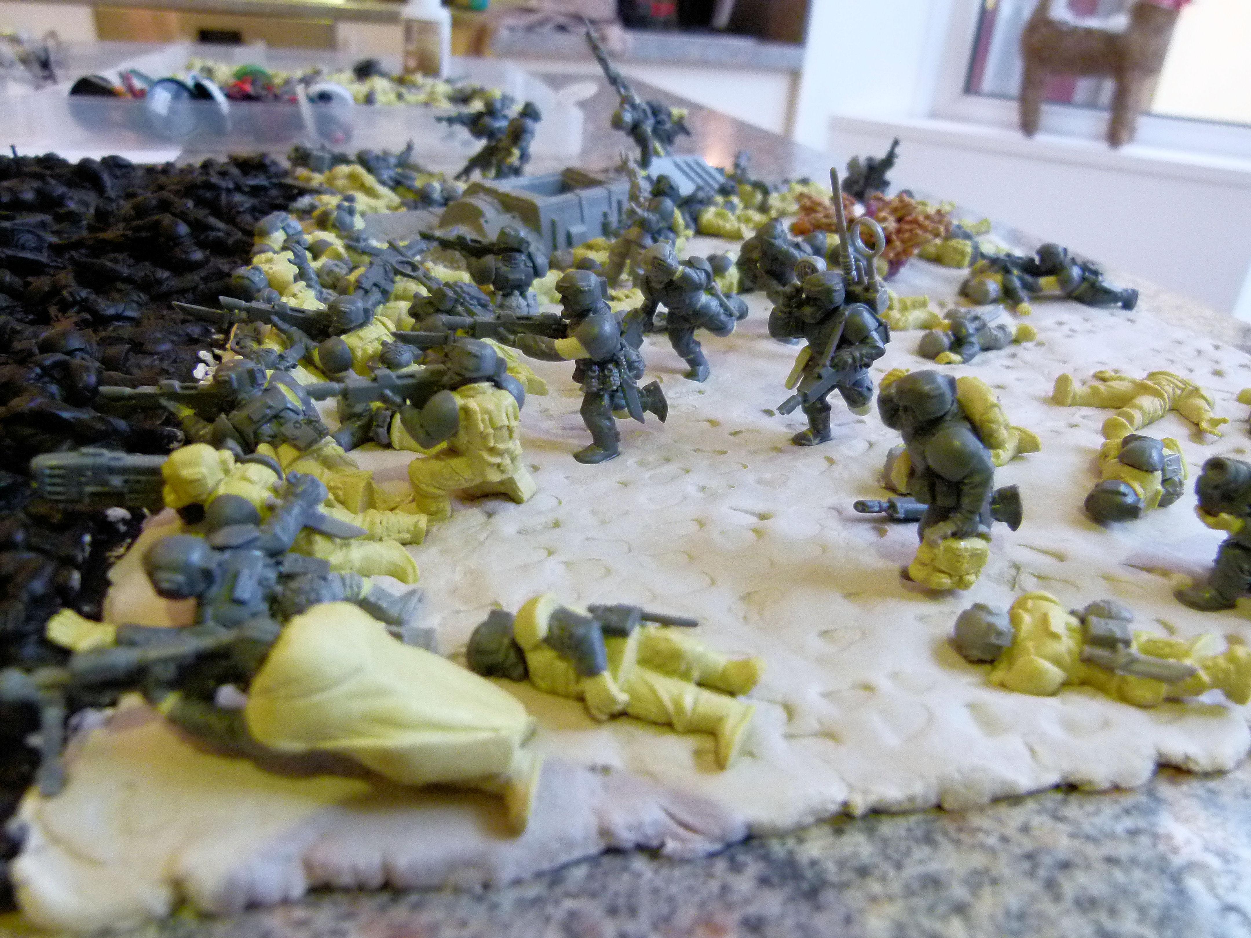 WIP Imperial Guard Diorama
