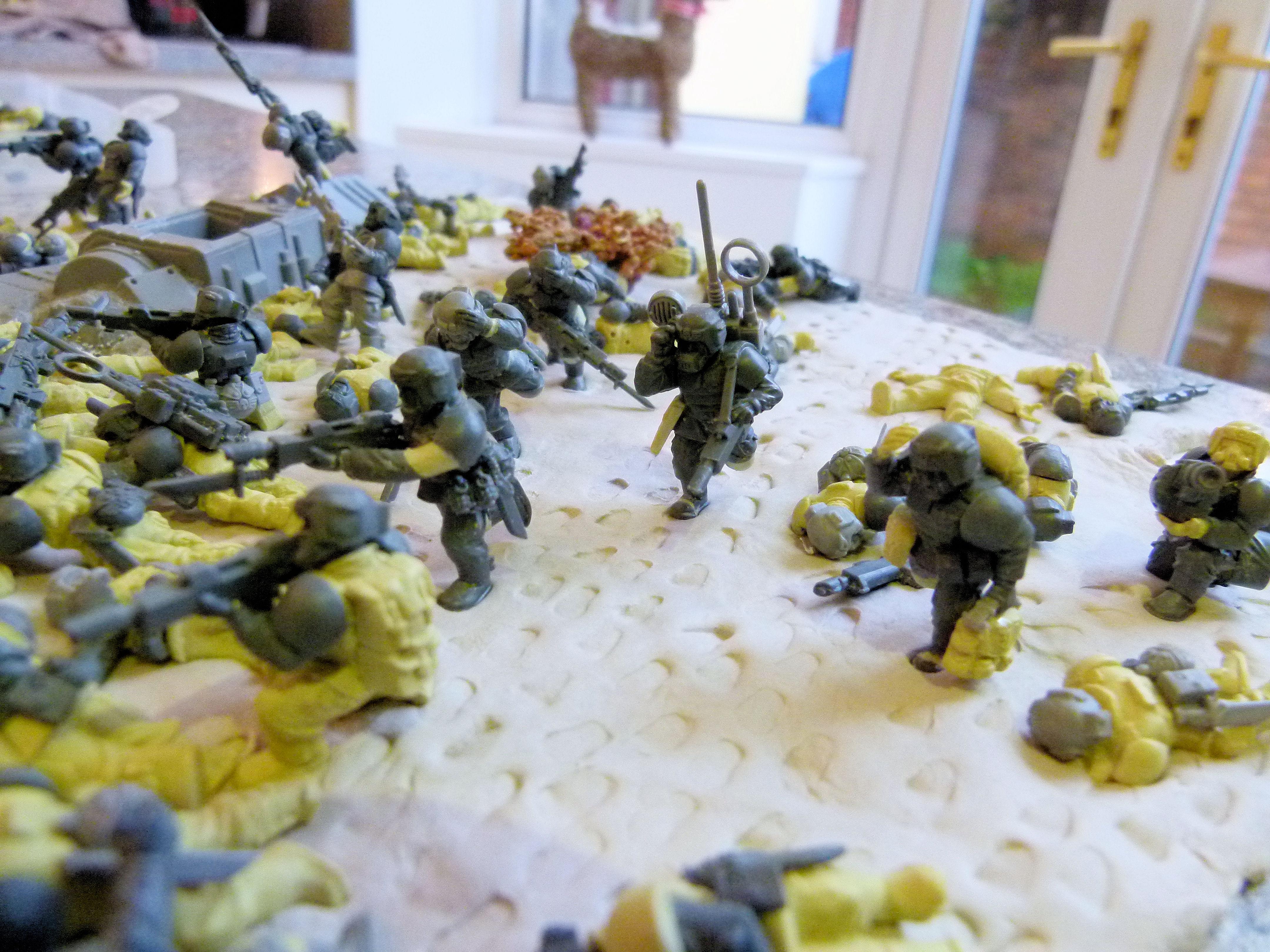 WIP Imperial Guard Diorama
