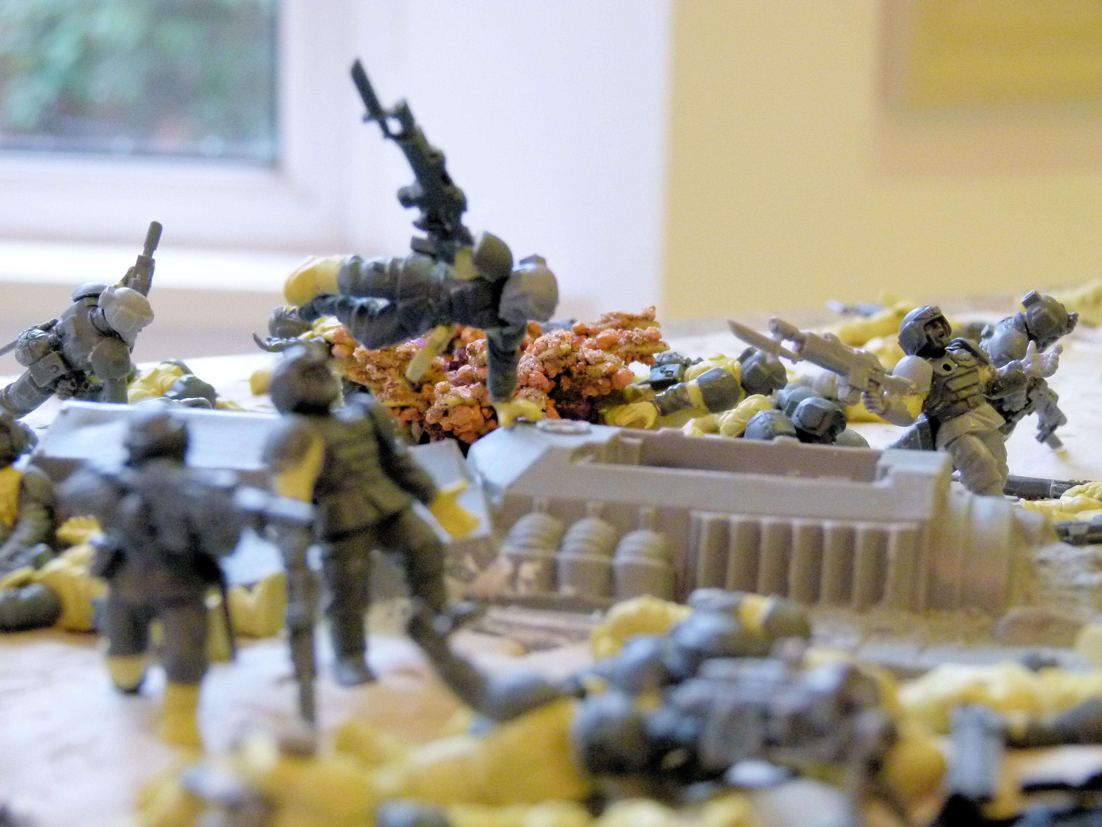 WIP Imperial Guard Diorama