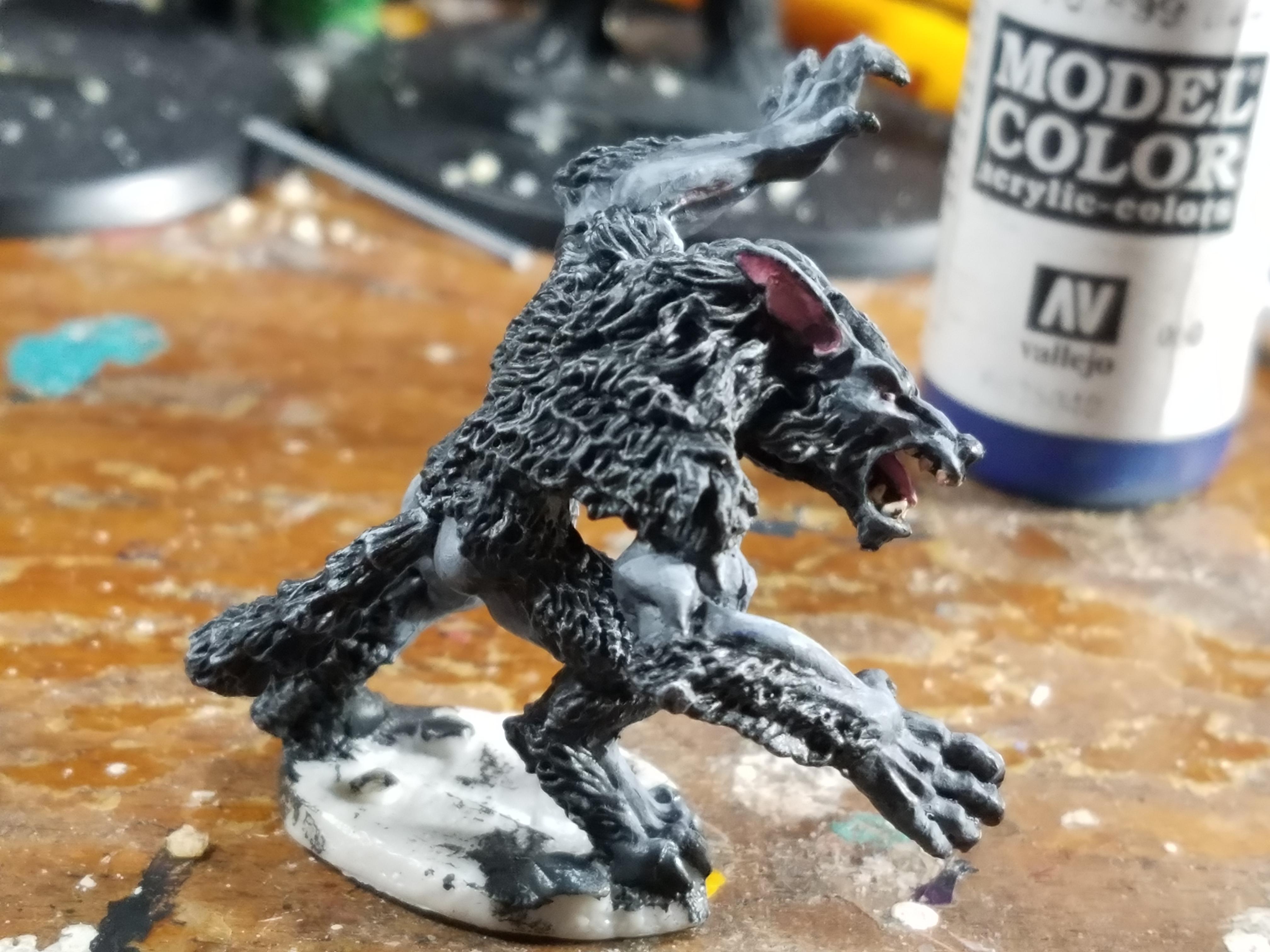 Bones, Dakka Painting Challenge 2018, Reaper Miniatures, Werewolf