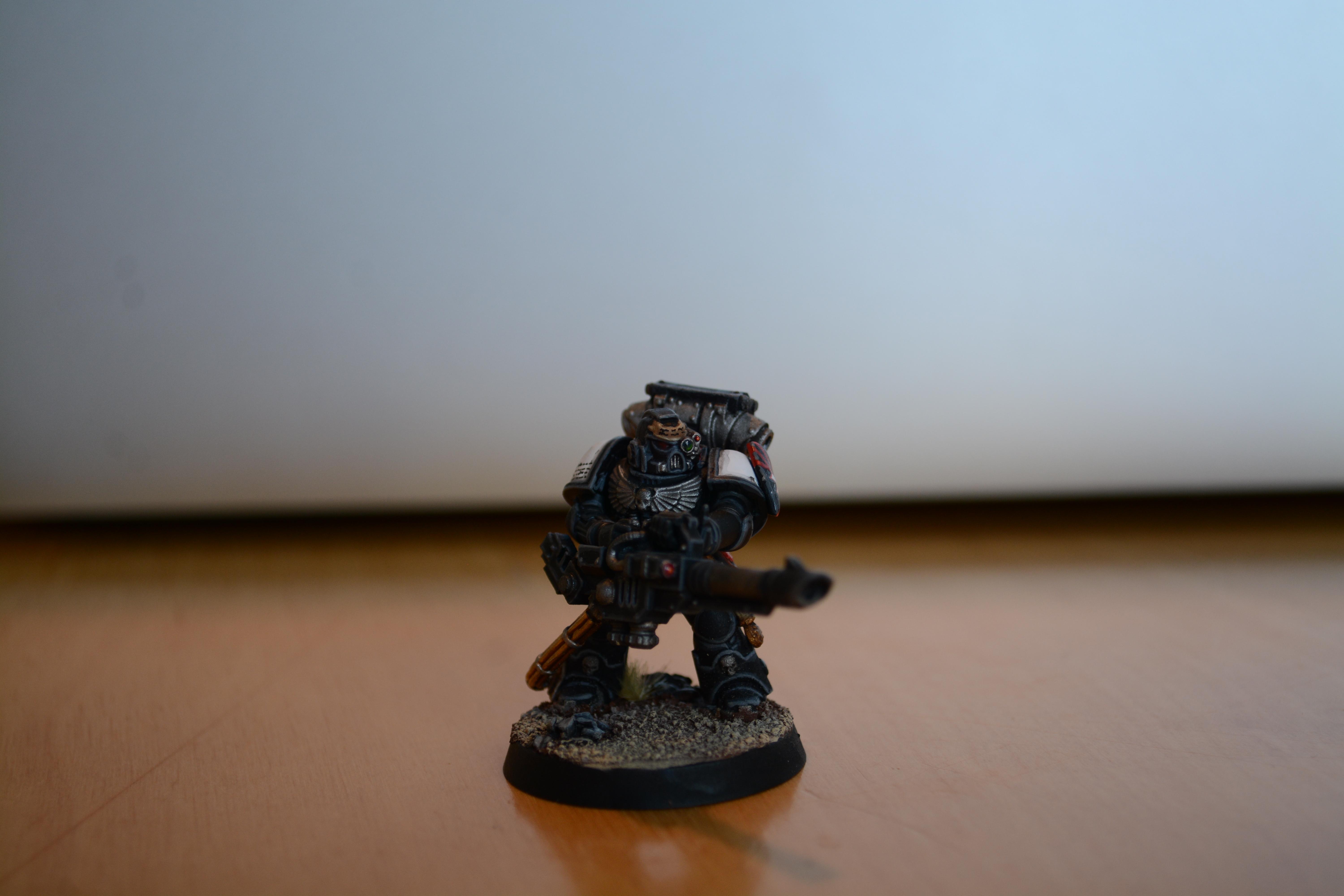 Assault, Black, Black Templars, Blanche, Chainsword, Conversion, Forge World, Imperium, Space Marines, Tactical Squad, Templars, Terminator Armor