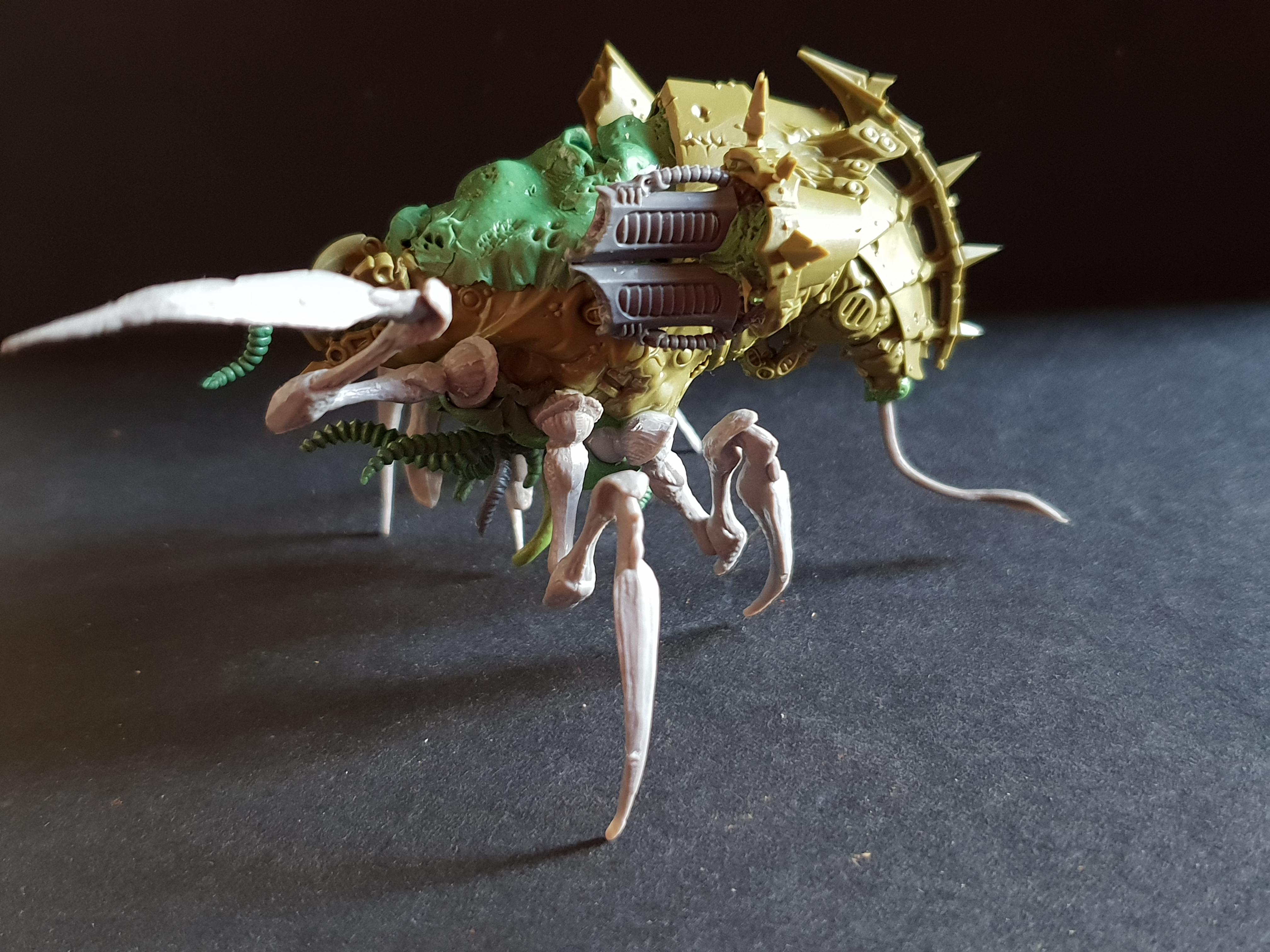 Blight Hauler, Chaos, Conversion, Crawling, Legs, Nurgle, Warhammer 40,000, Work In Progress