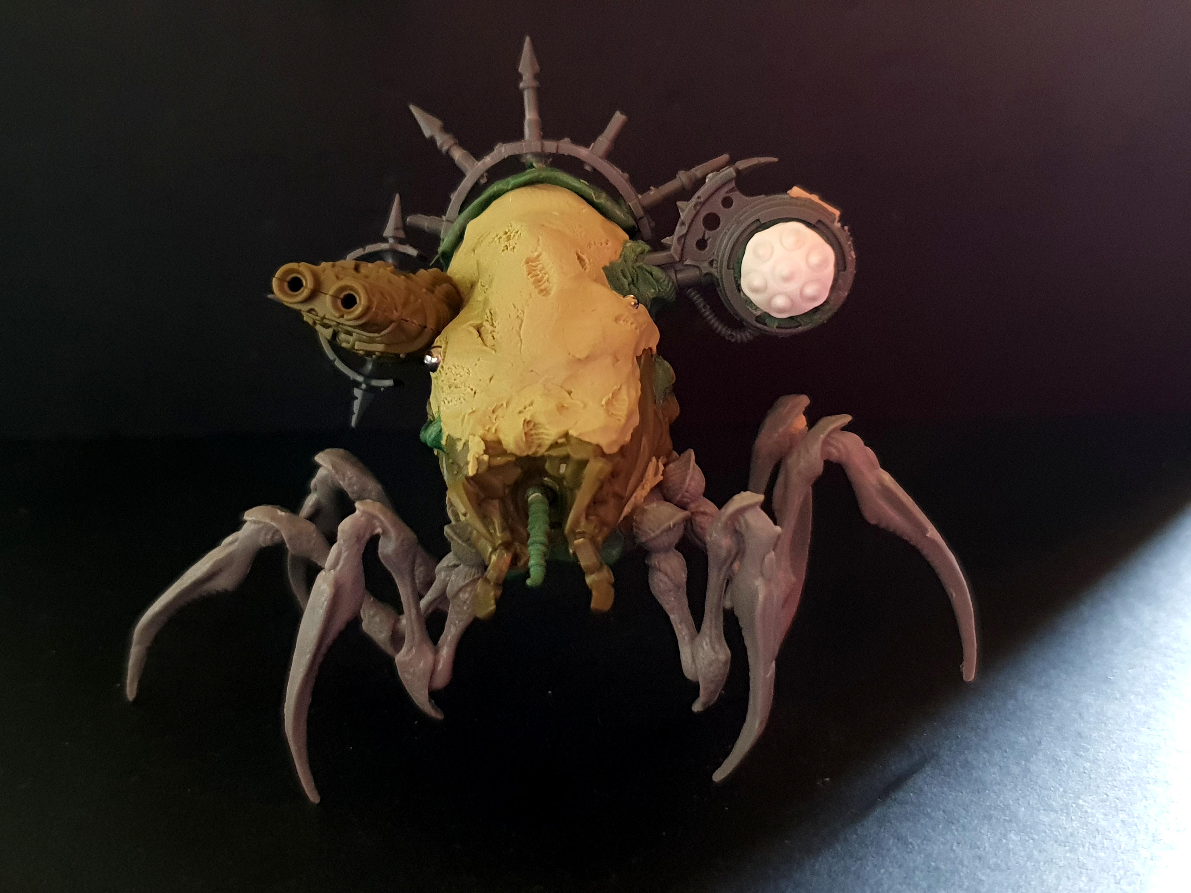Blight Hauler, Chaos, Conversion, Crawling, Legs, Nurgle, Warhammer 40,000, Work In Progress