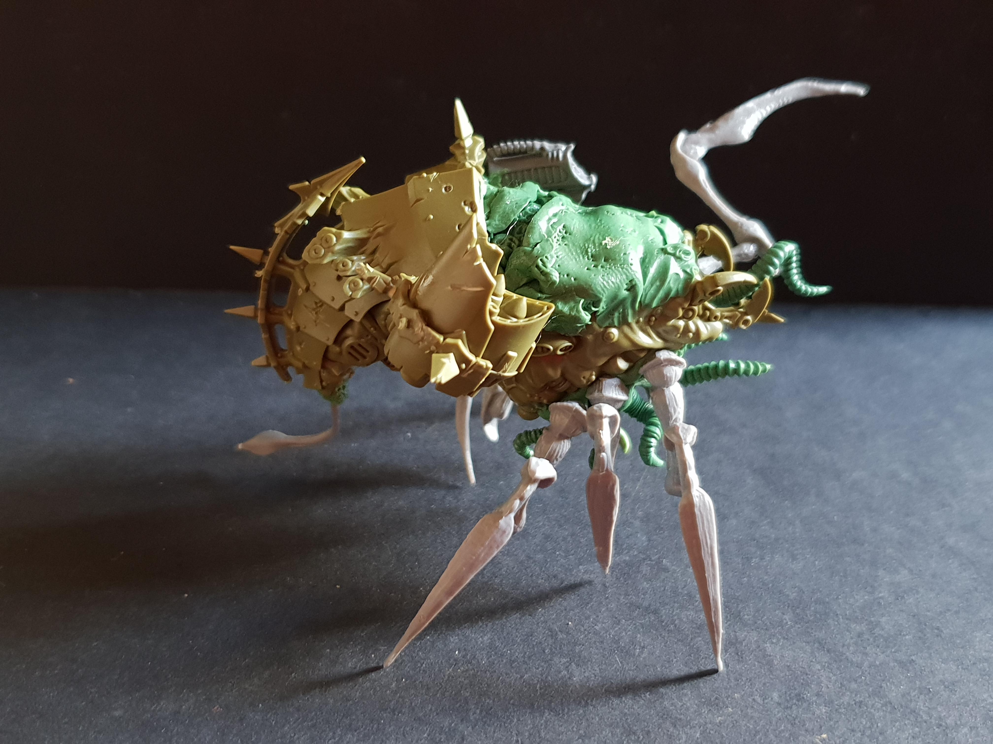 Blight Hauler, Chaos, Conversion, Crawling, Legs, Nurgle, Warhammer 40,000, Work In Progress
